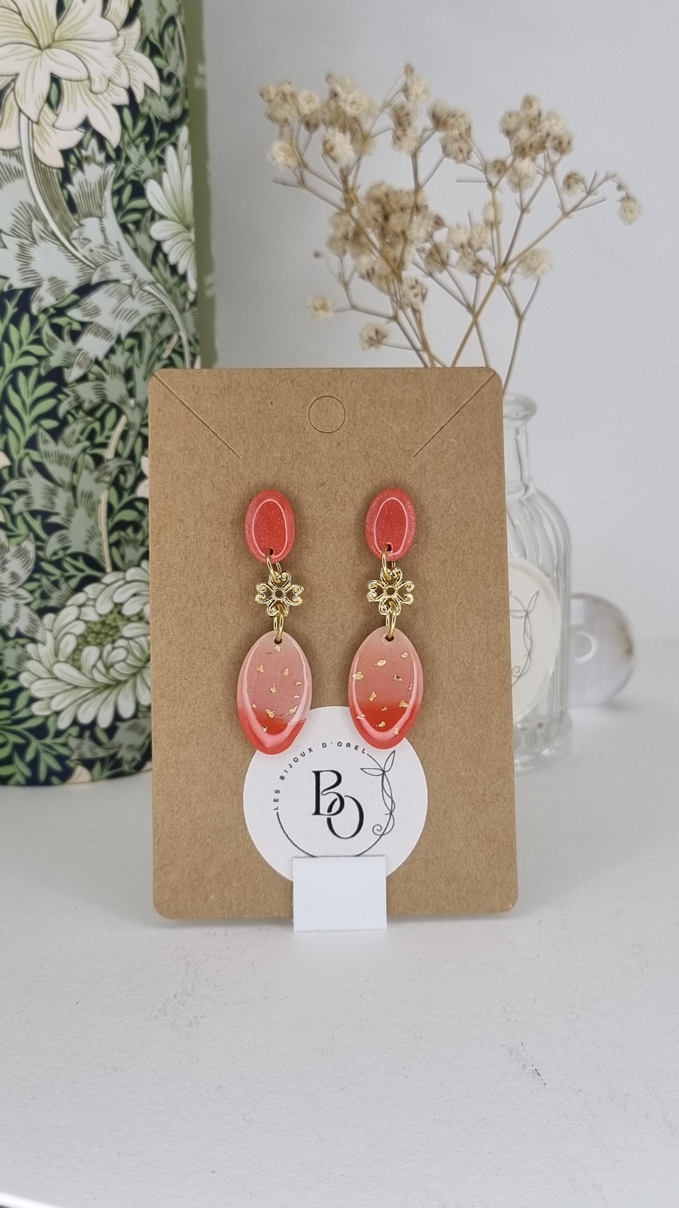 Boucles d'oreilles Cléa