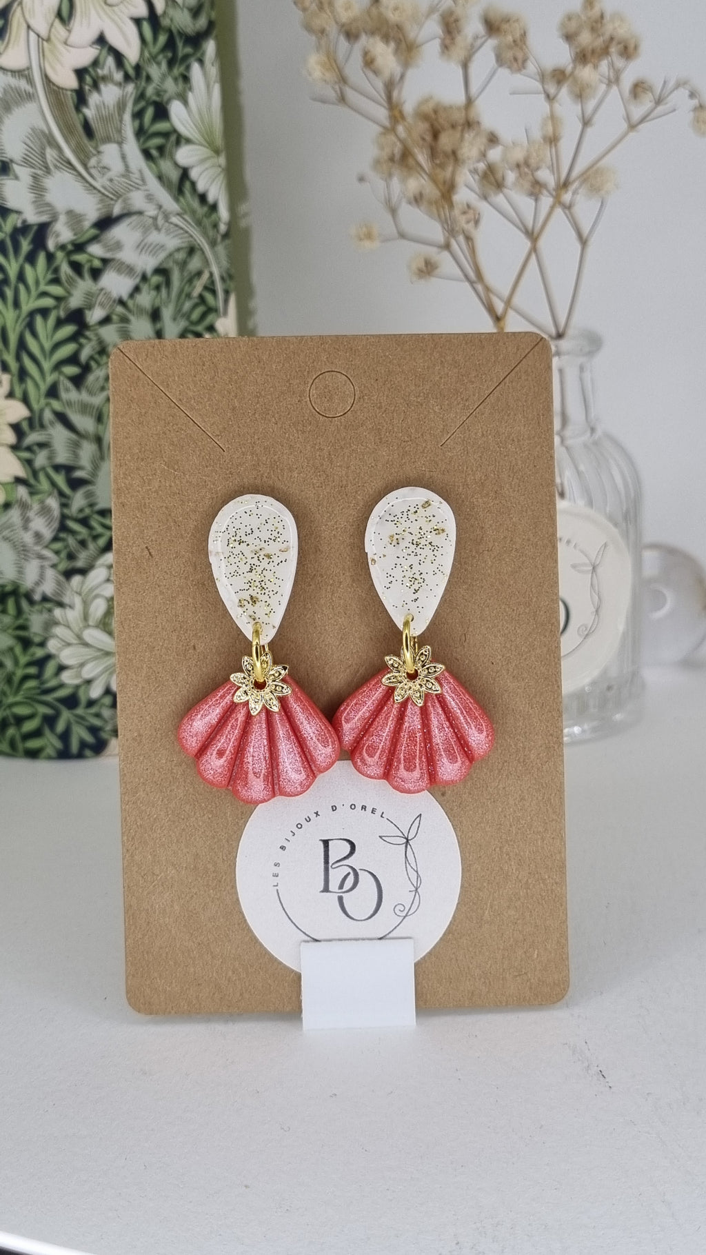 Boucles d'oreilles Clémence