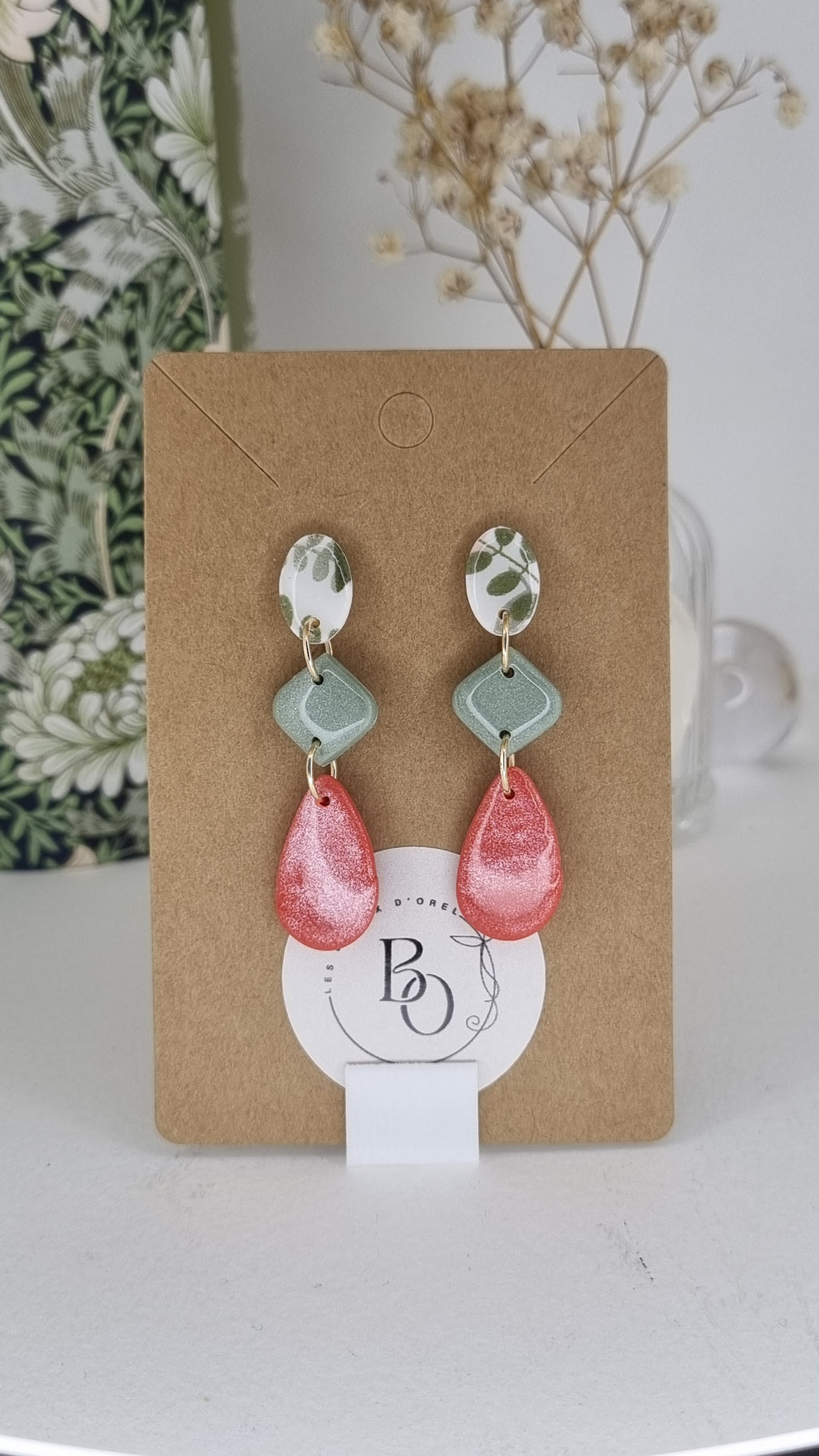 Boucles d'oreilles Faustine