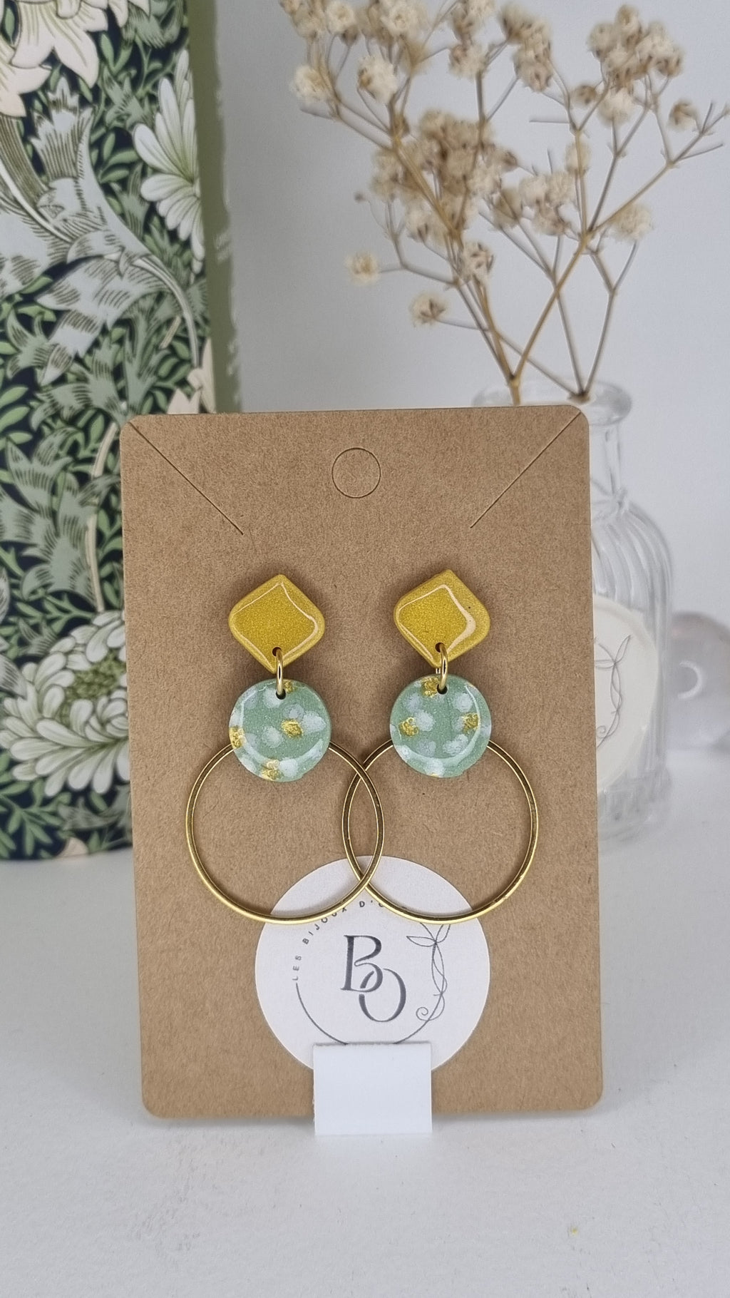 Boucles d'oreilles Noélyne