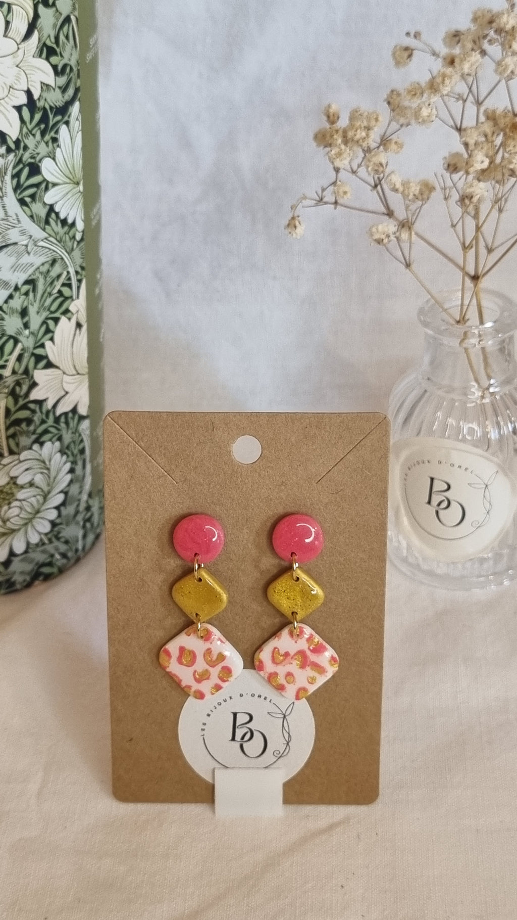 Boucles d'oreilles Cécile