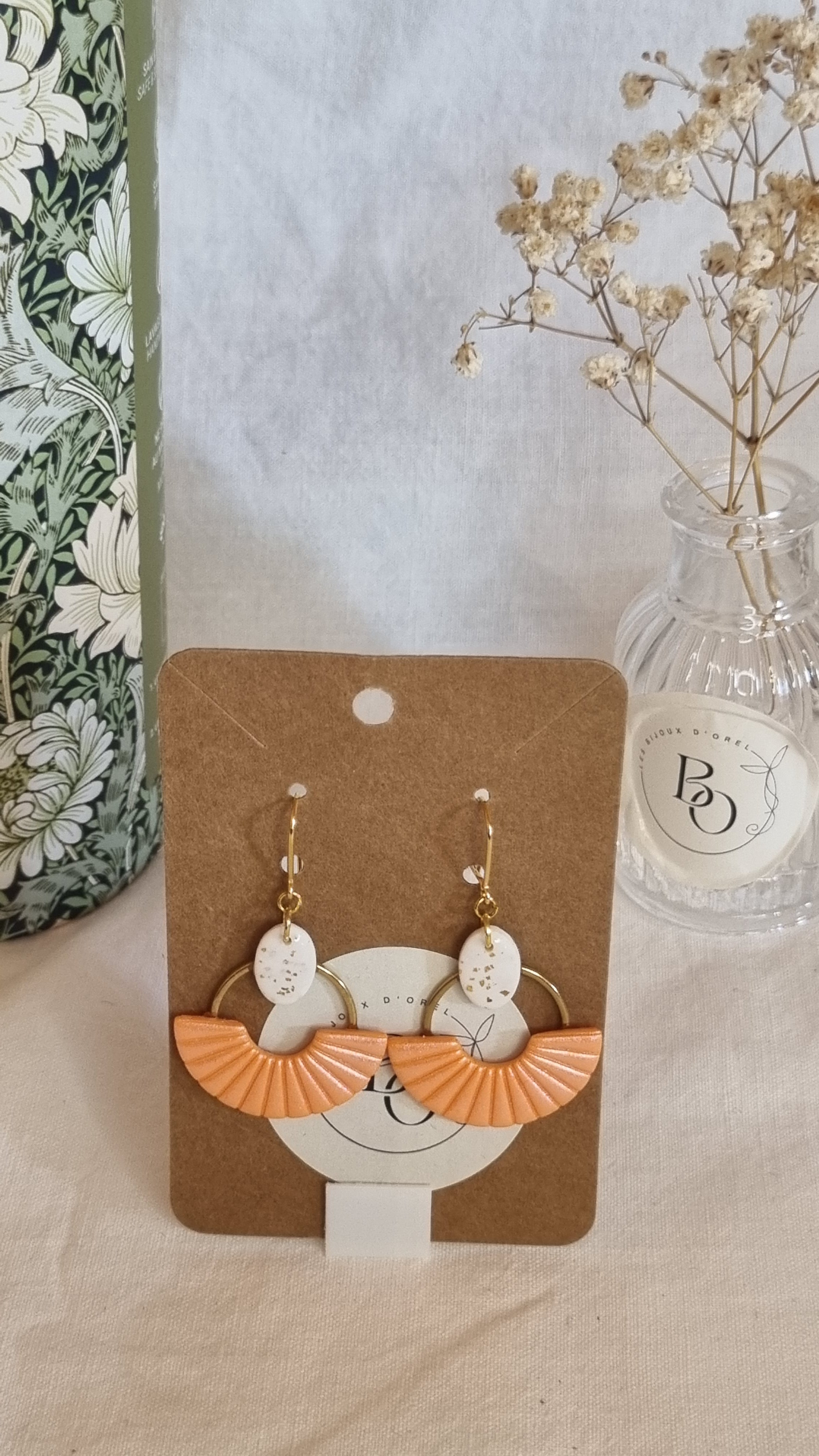 Boucles d'oreilles Noëlle