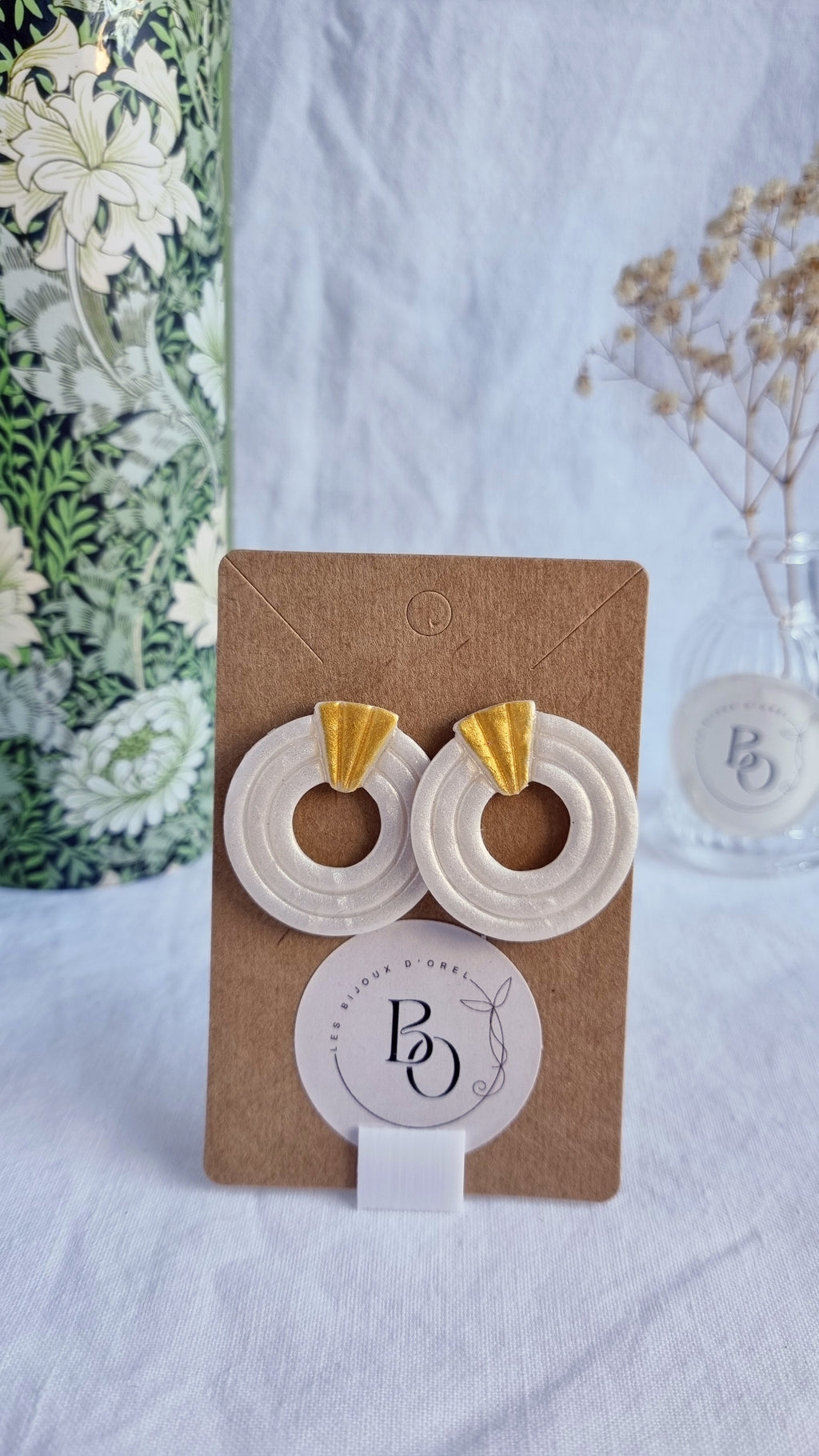 Boucles d'oreilles Zinnia