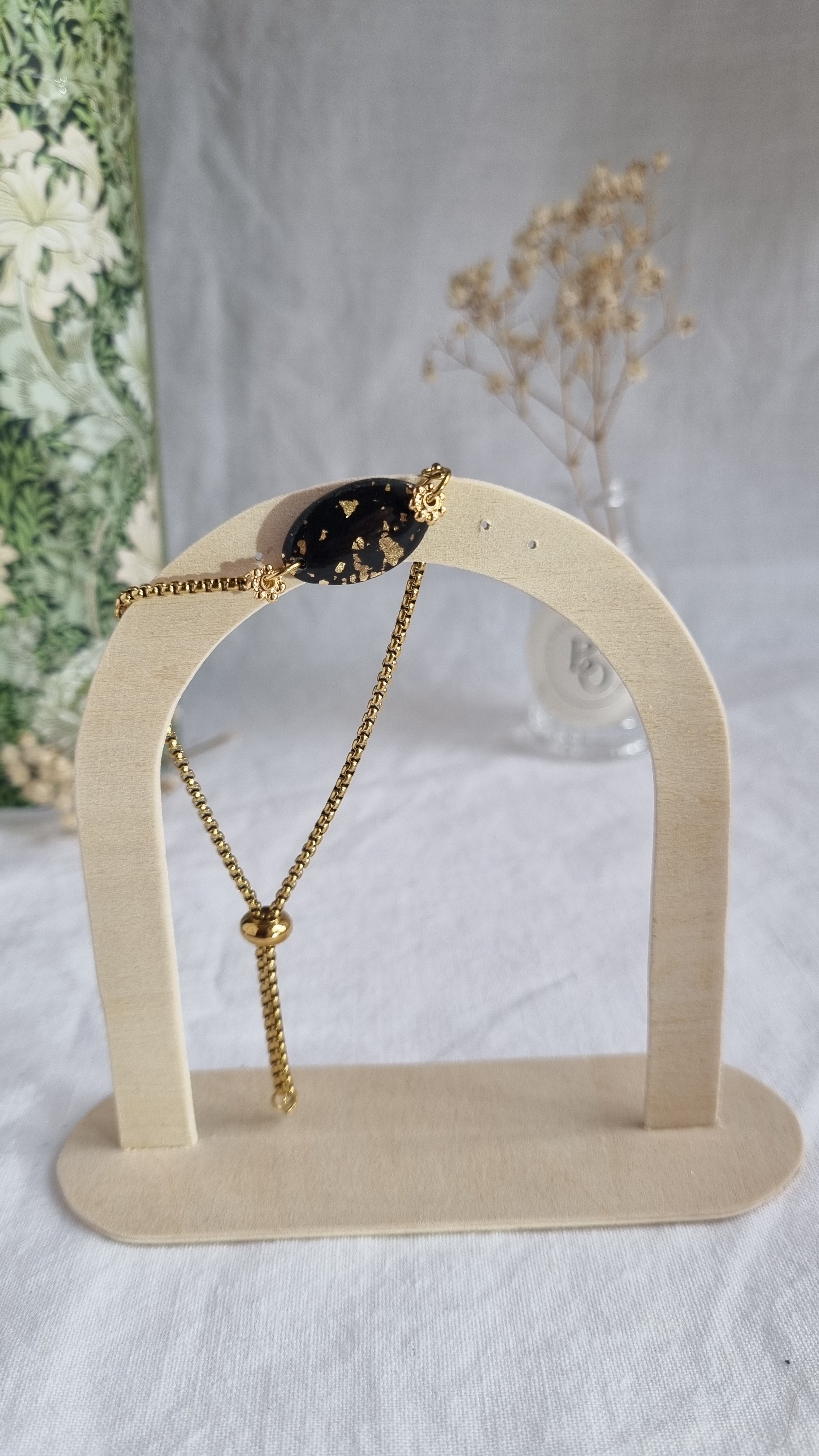 Bracelet Baldric noir