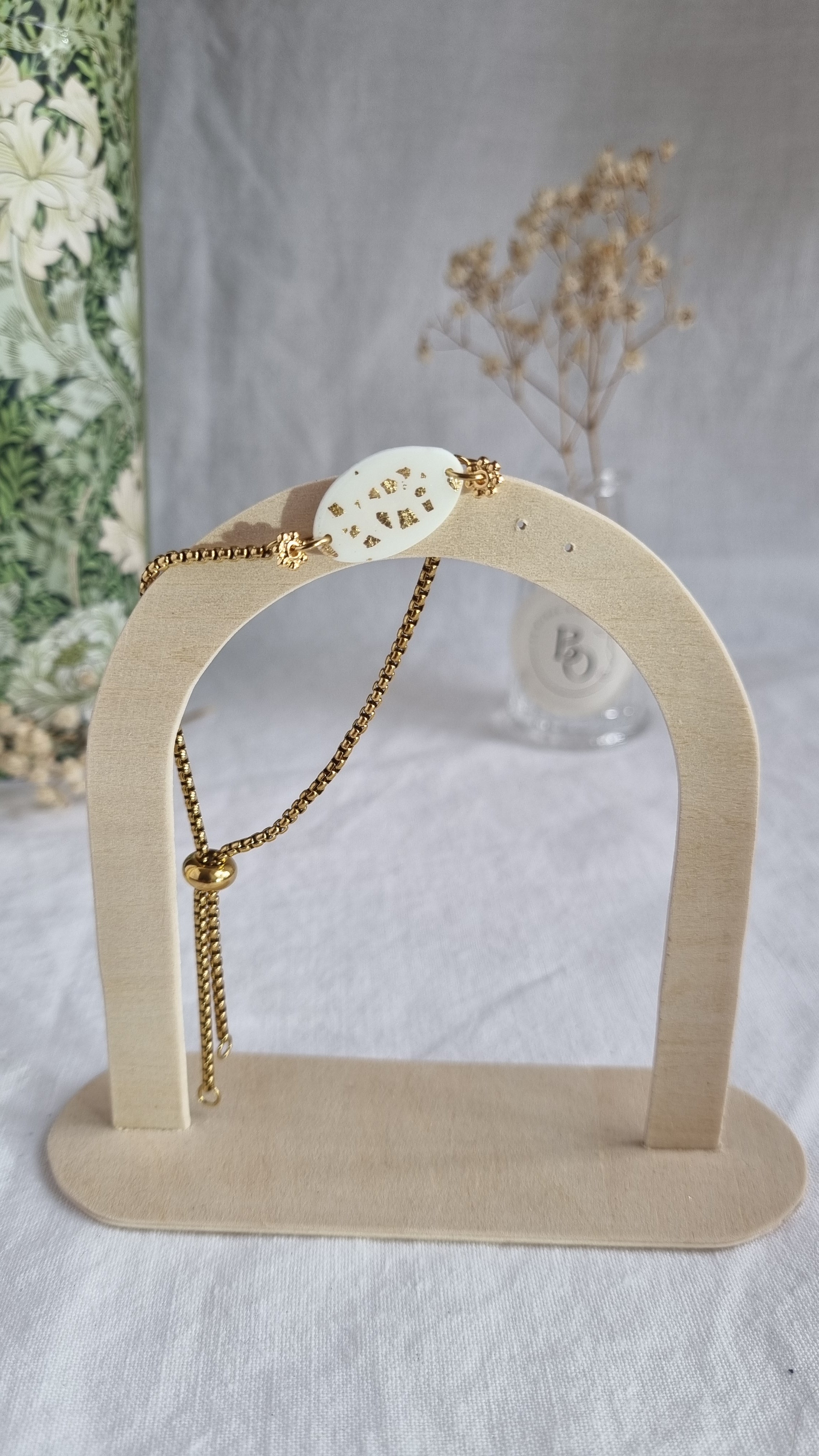 Bracelet Baldric blanc