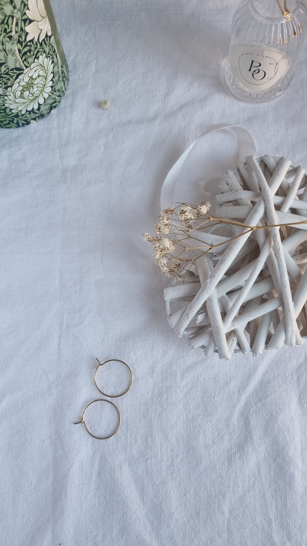 Créoles dorées fines