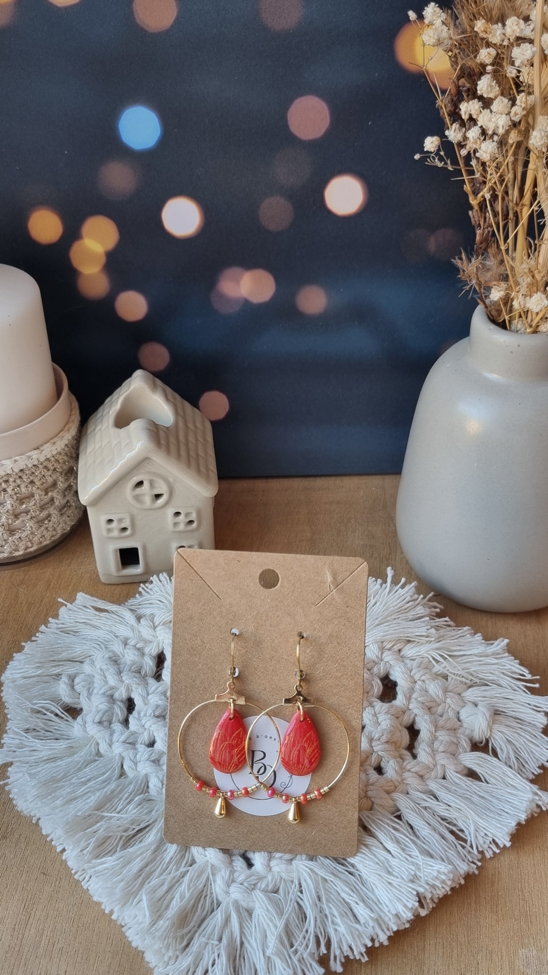 Boucles d'oreilles Maddy