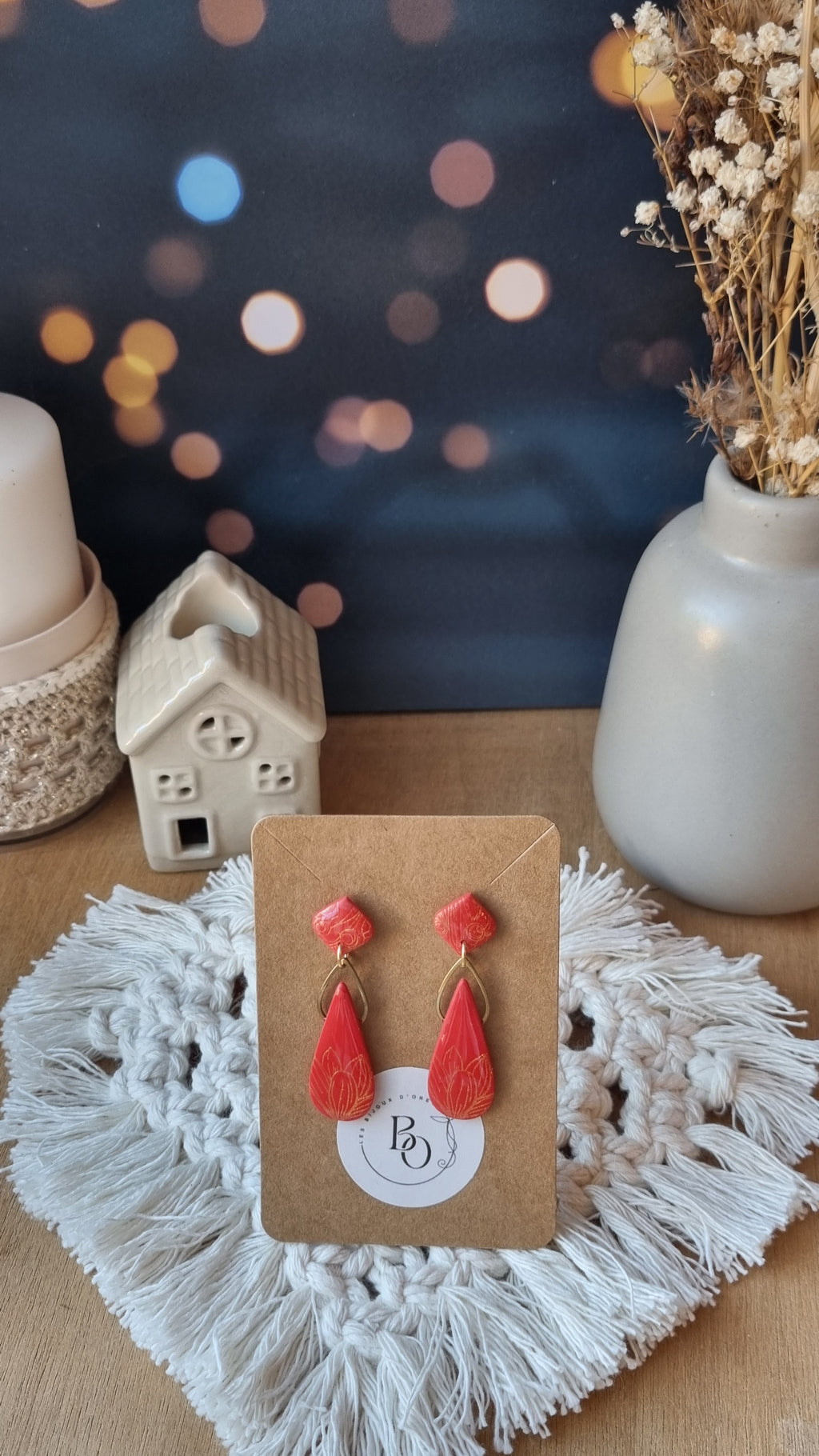Boucles d'oreilles Mabelle