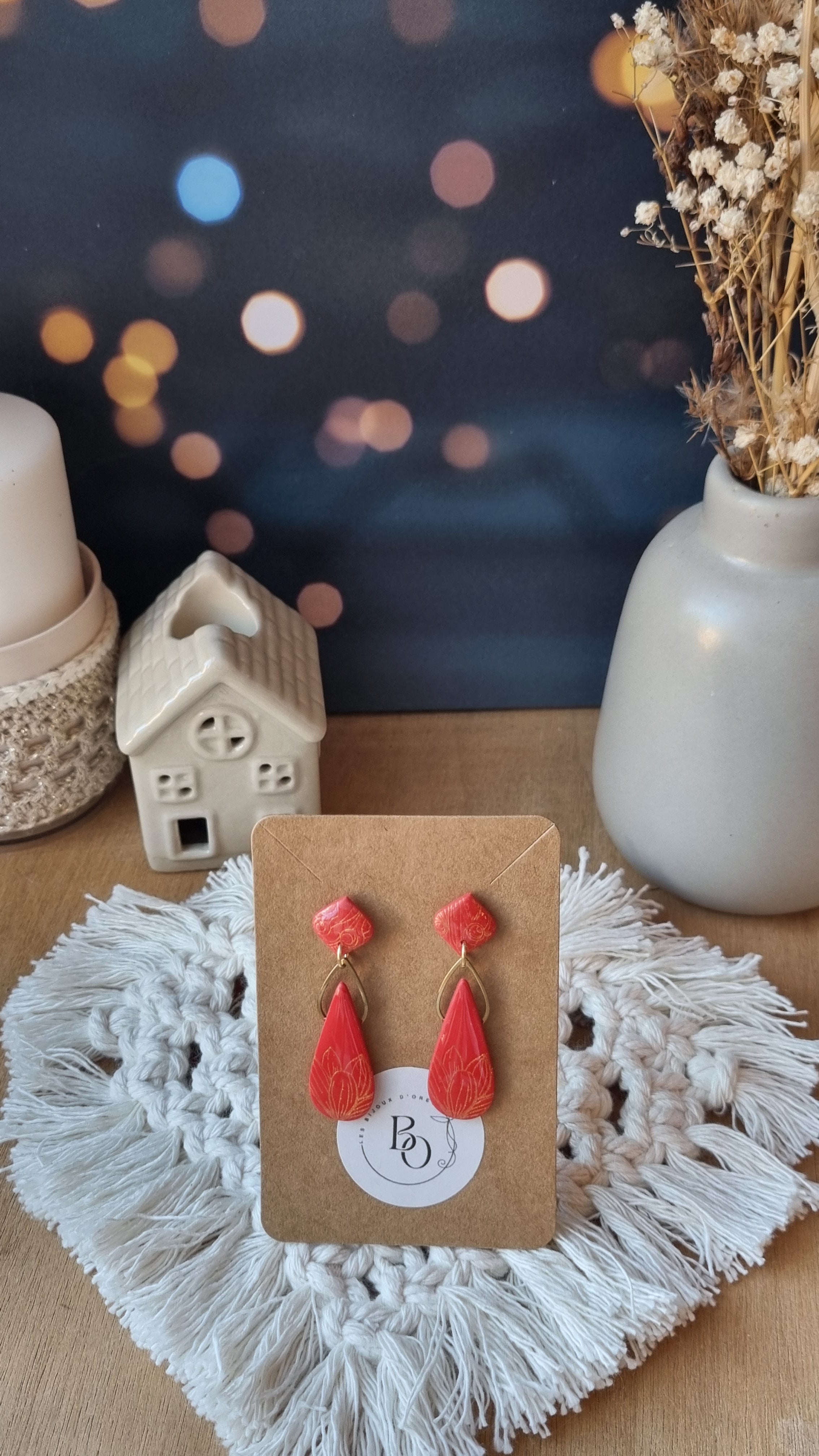 Boucles d'oreilles Mabelle