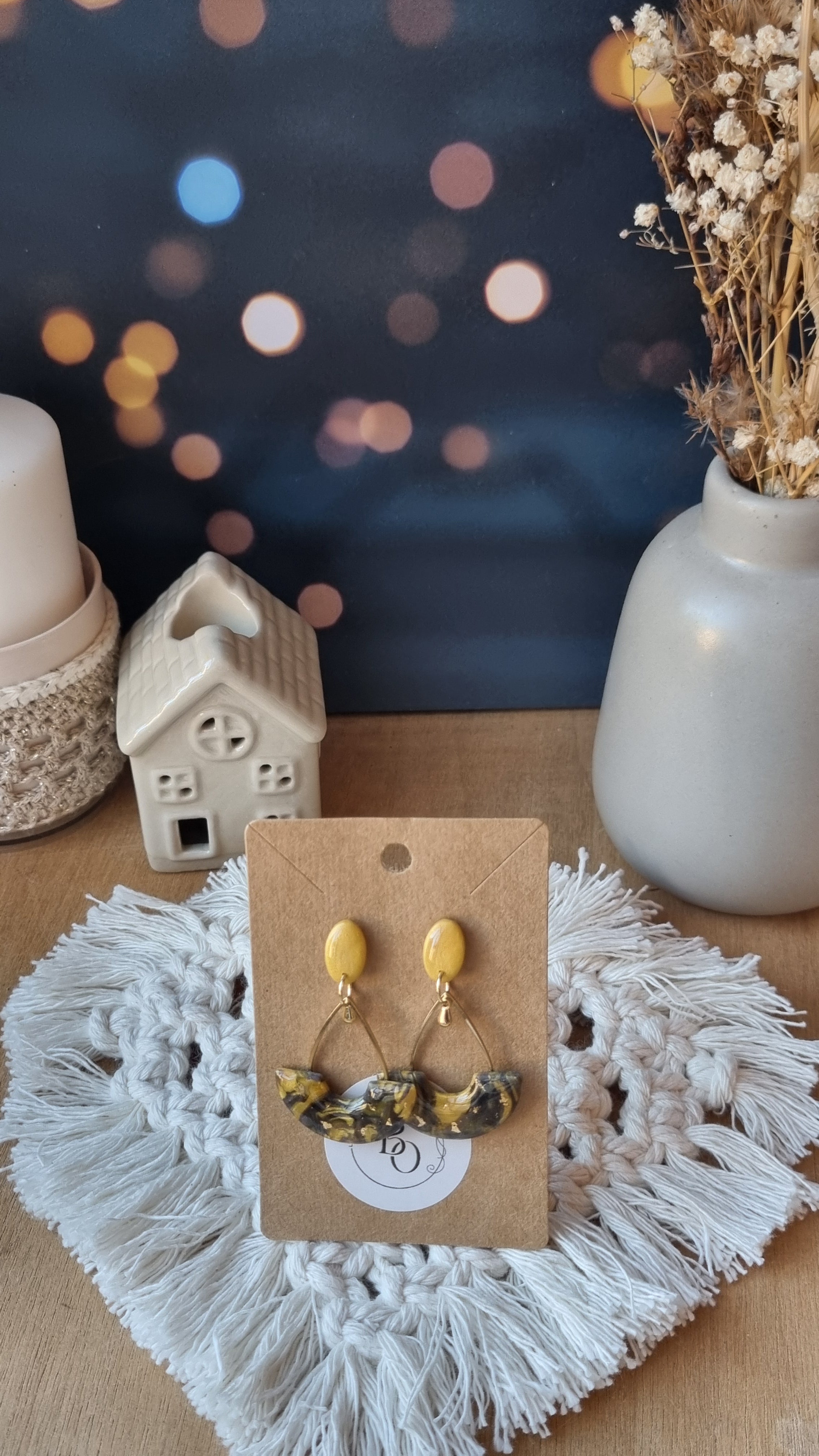 Boucles d'oreilles Mado