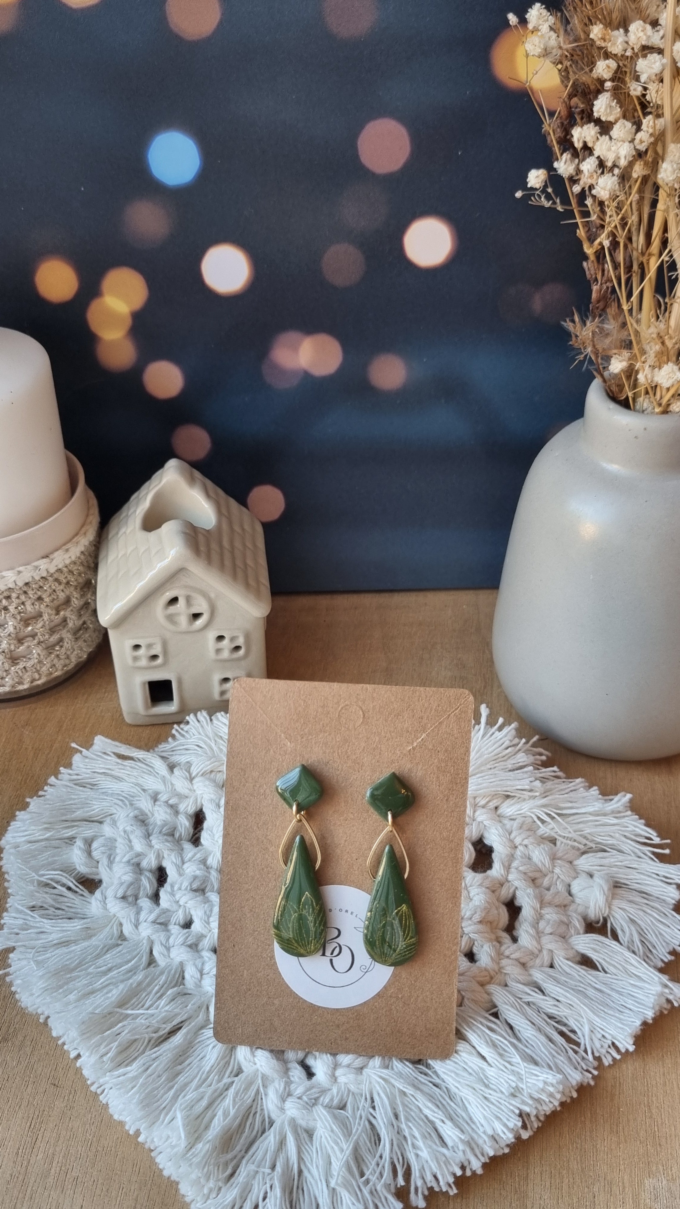 Boucles d'oreilles Maela