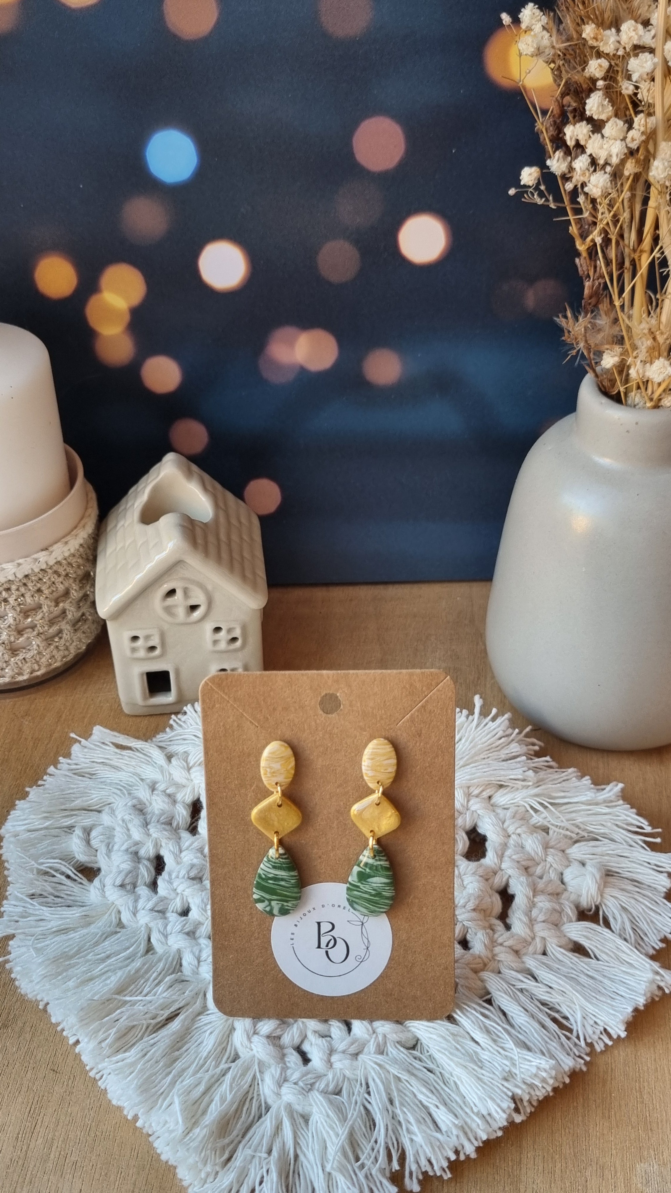 Boucles d'oreilles Maëlys