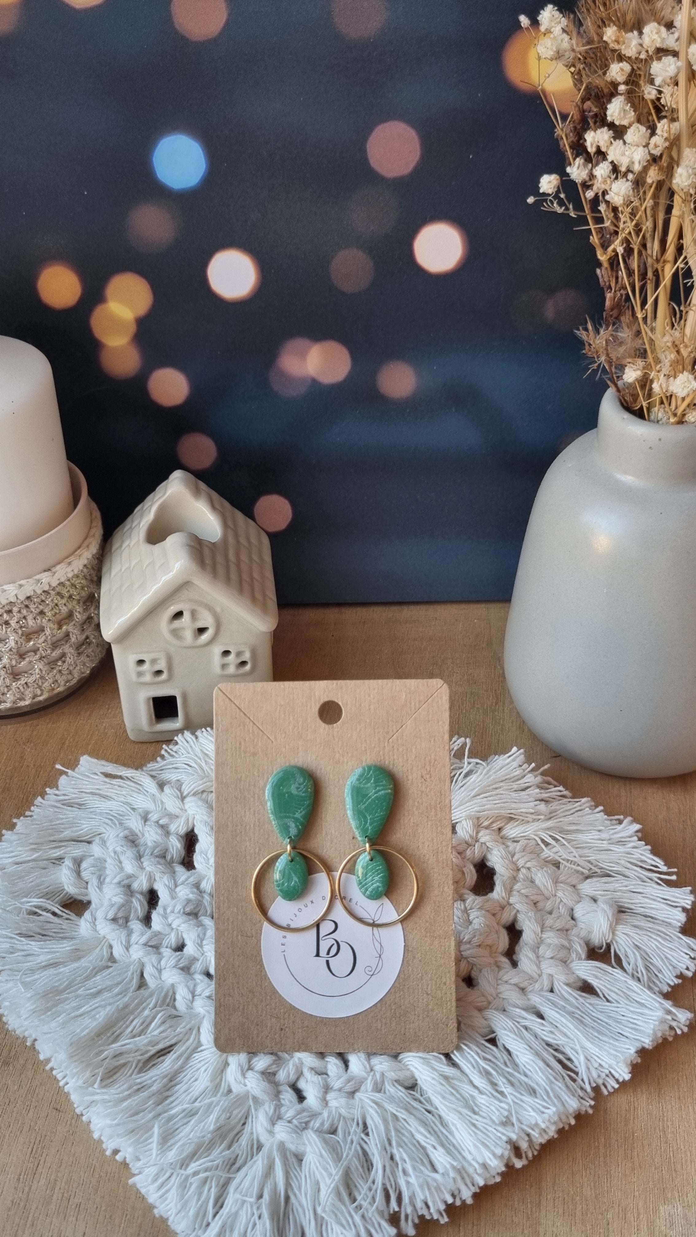 Boucles d'oreilles Mahé