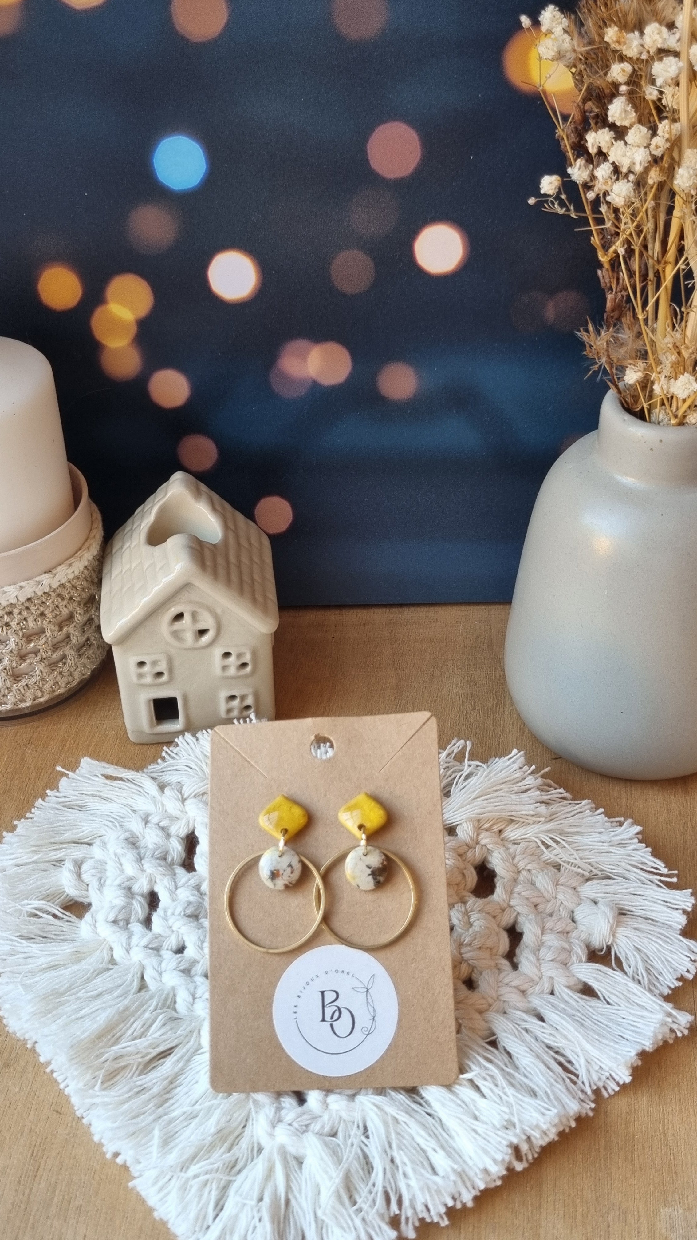 Boucles d'oreilles Malo