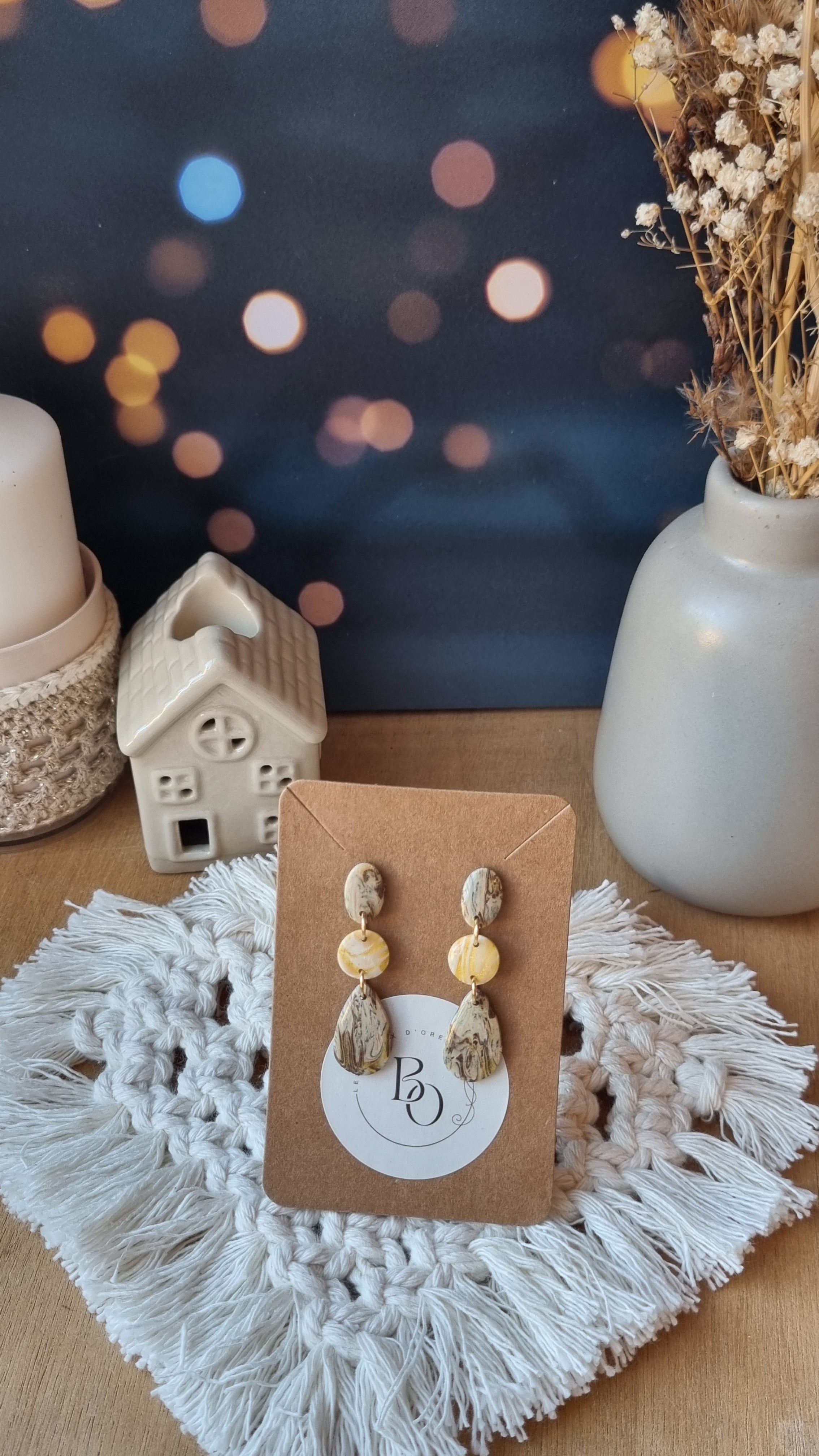 Boucles d'oreilles Makah