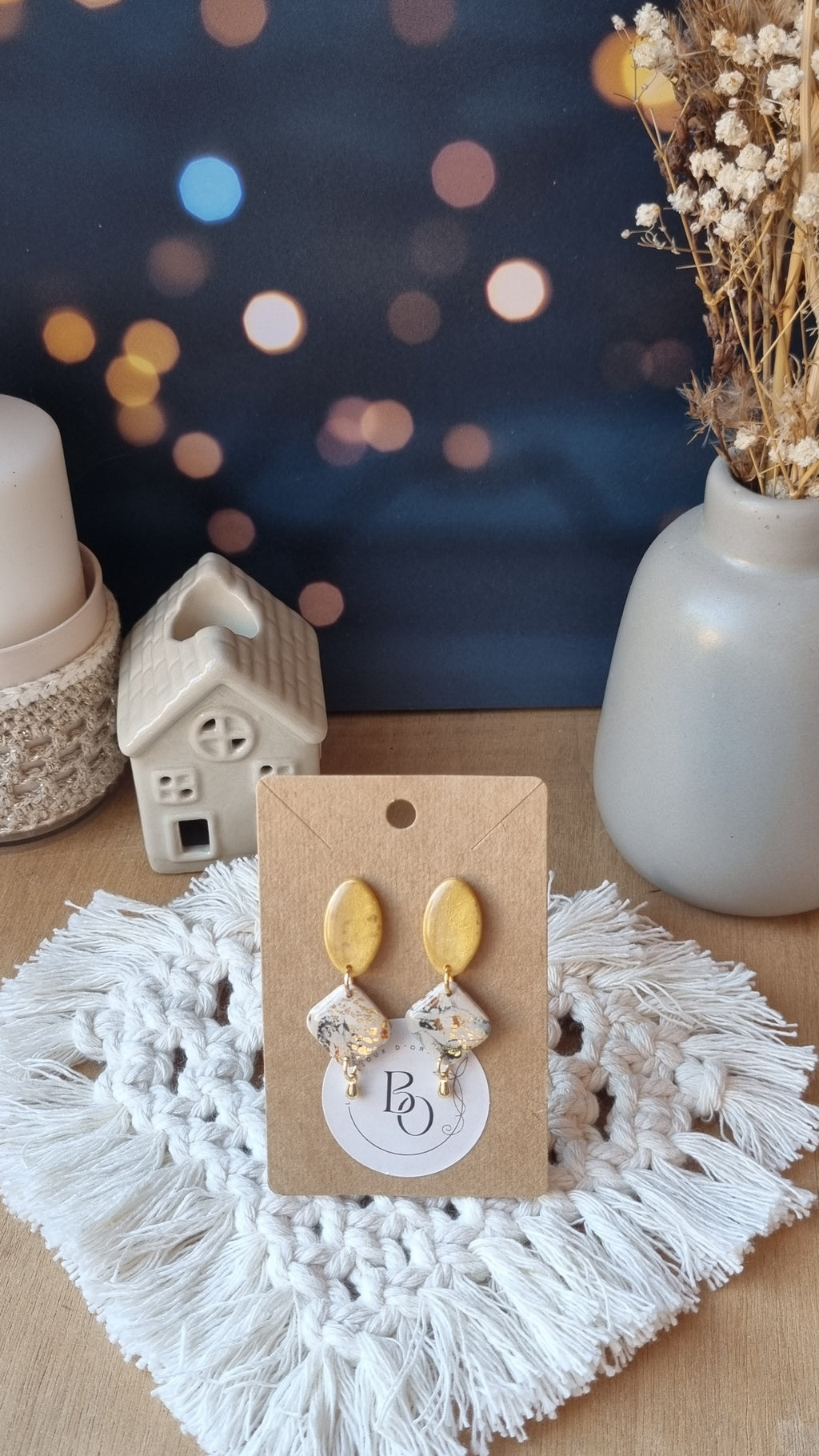 Boucles d'oreilles Mallory