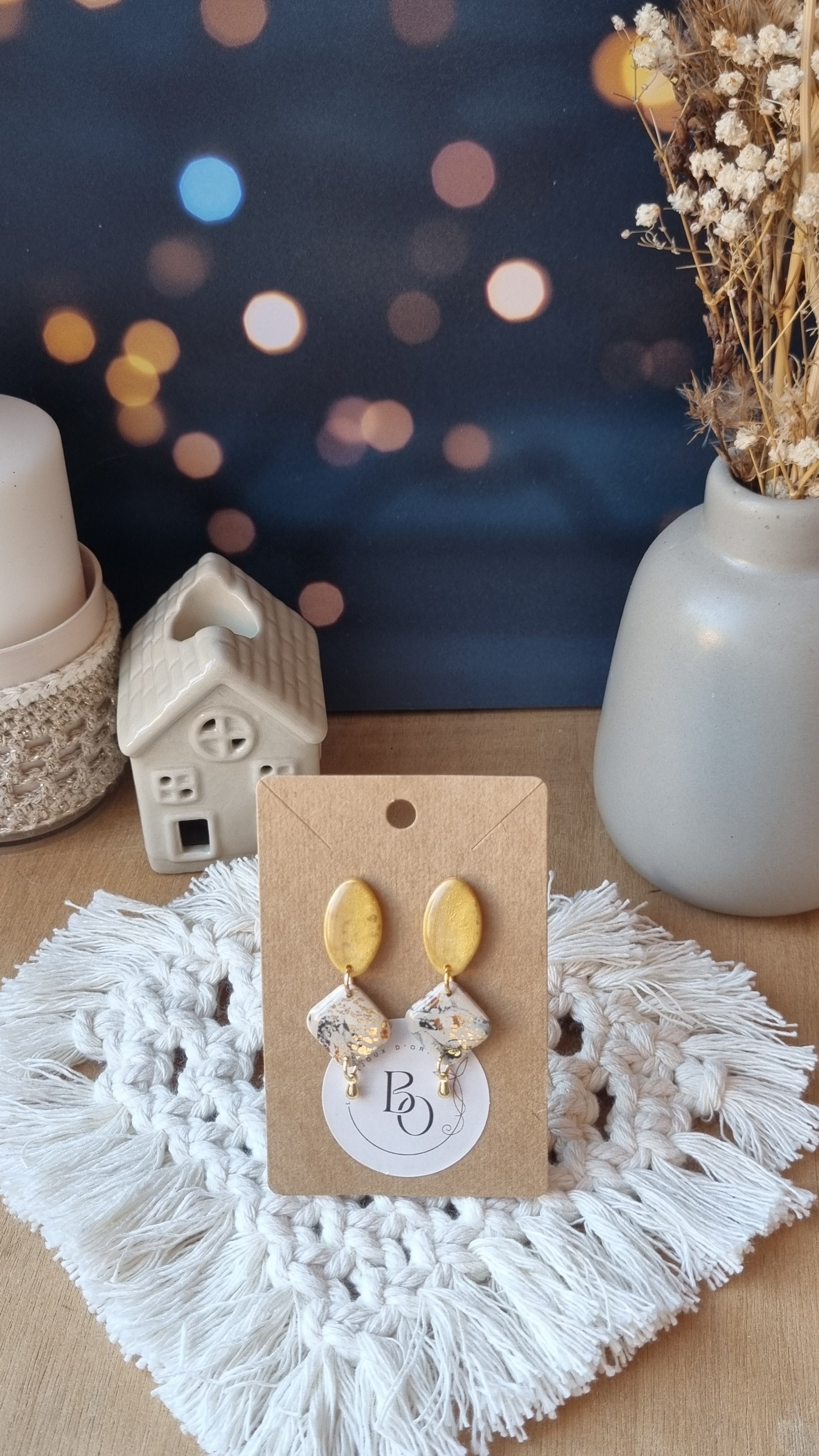 Boucles d'oreilles Mallory