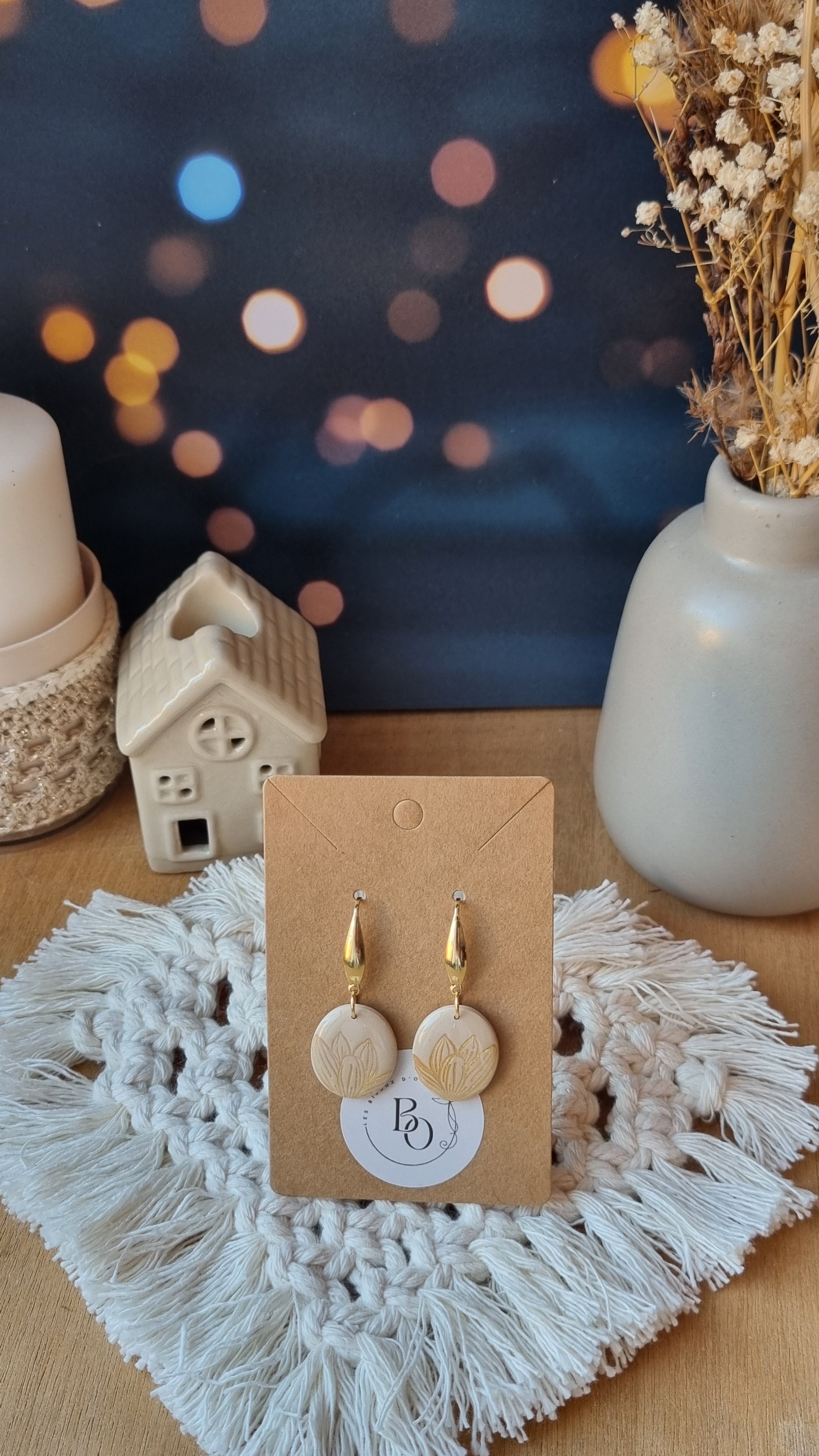 Boucles d'oreilles Manon