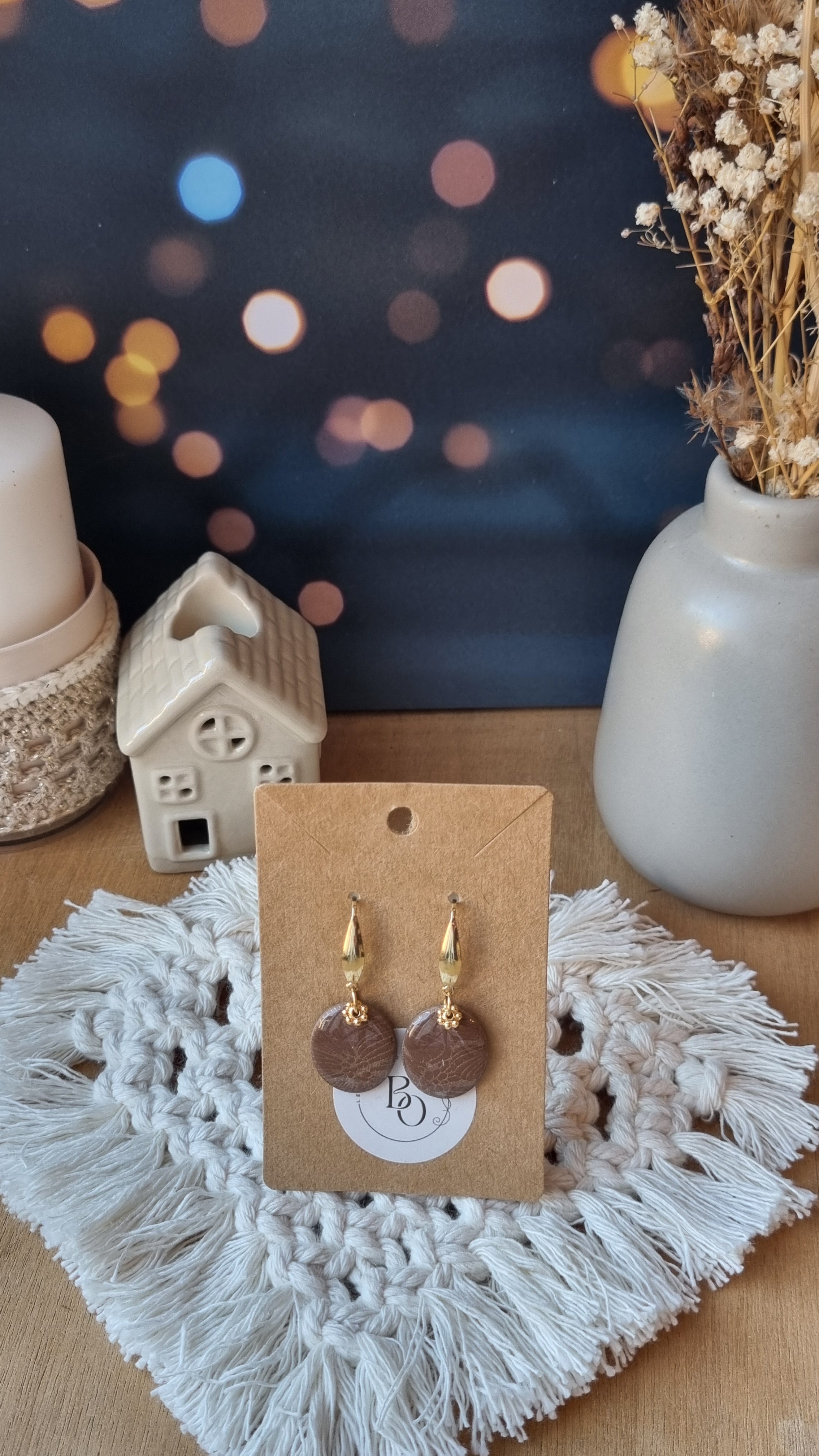 Boucles d'oreilles Mansour