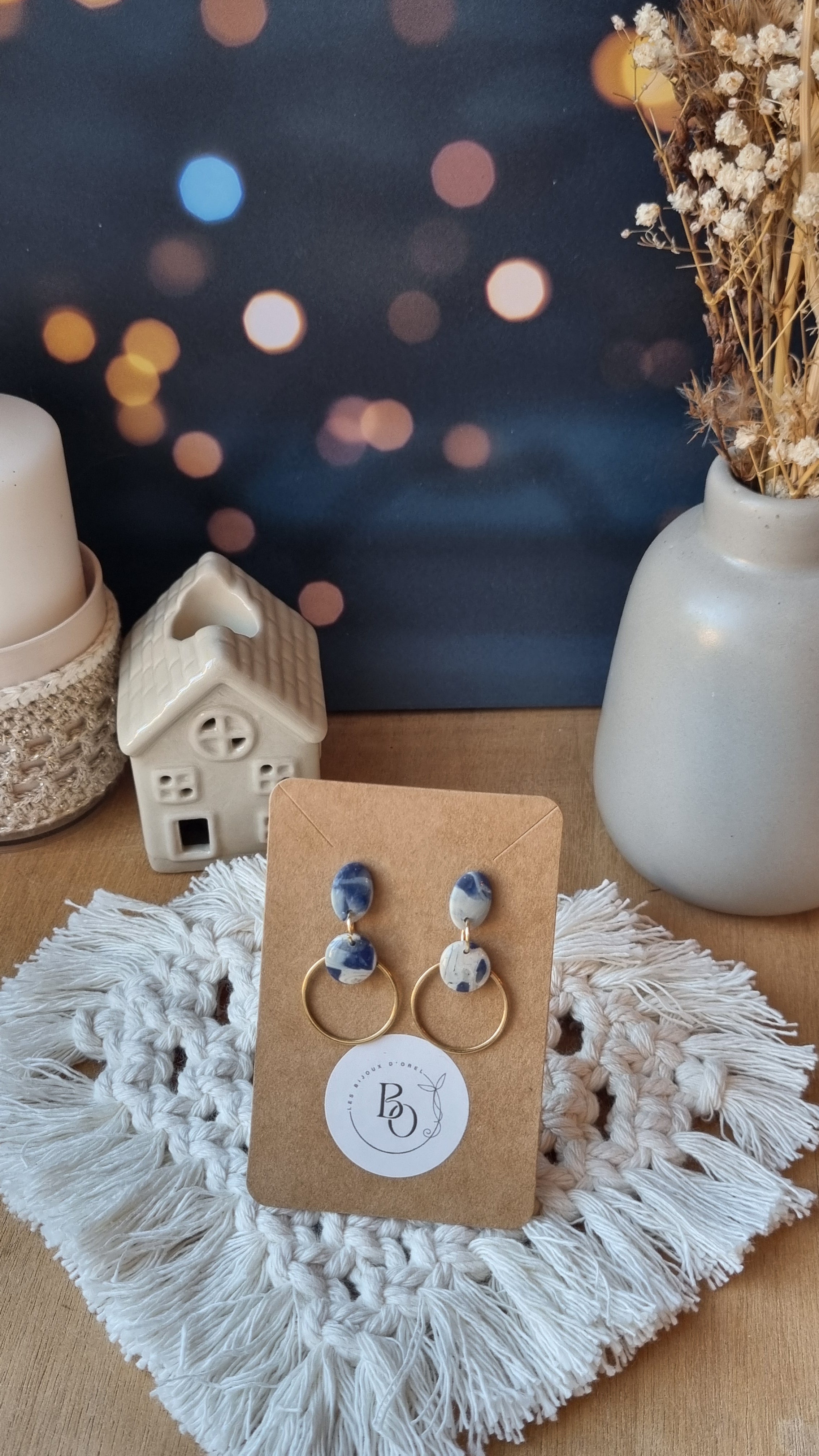 Boucles d'oreilles Margot