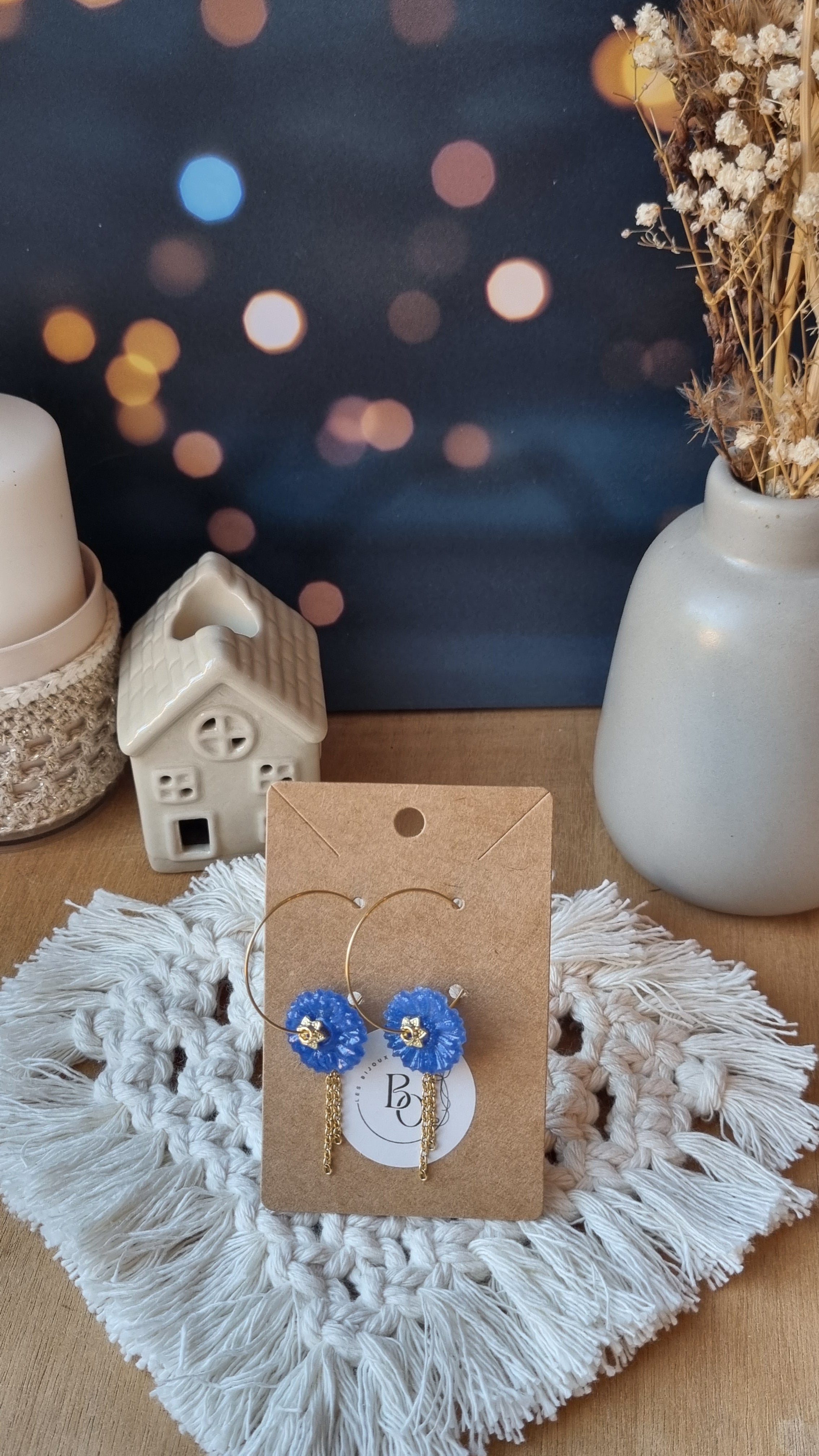 Boucles d'oreilles Mariette