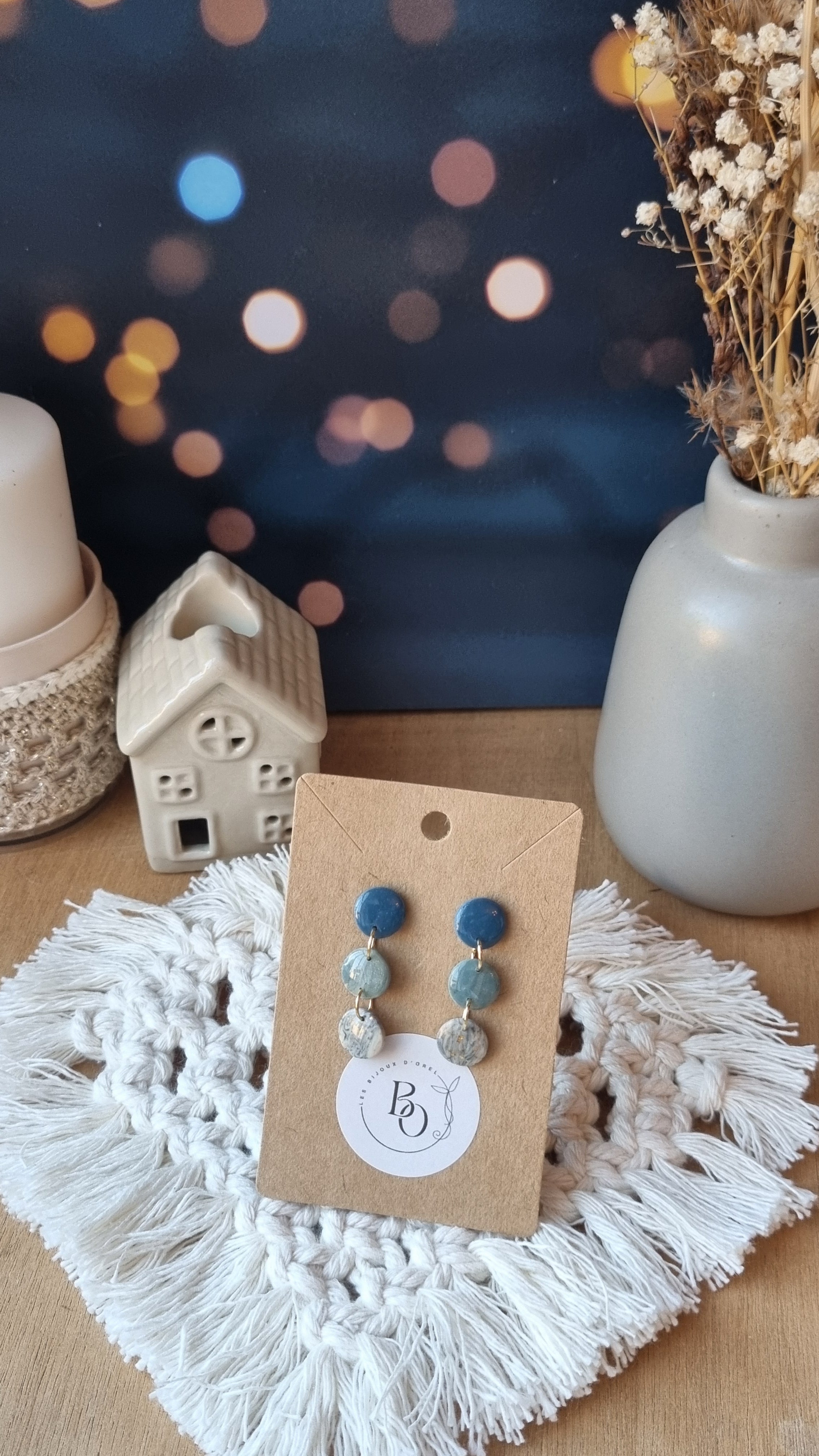 Boucles d'oreilles Marcienne