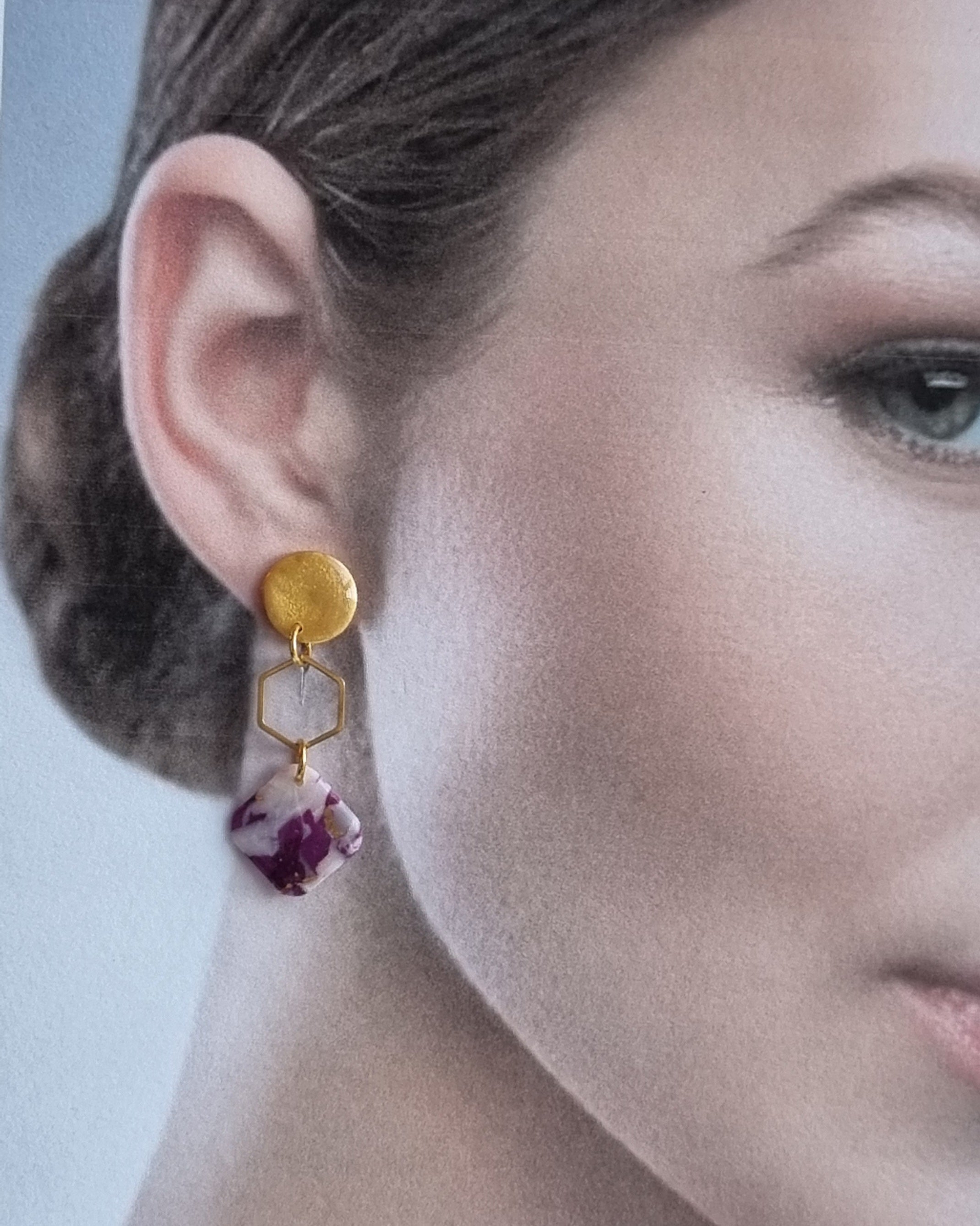 Boucles d'oreilles Marlèna