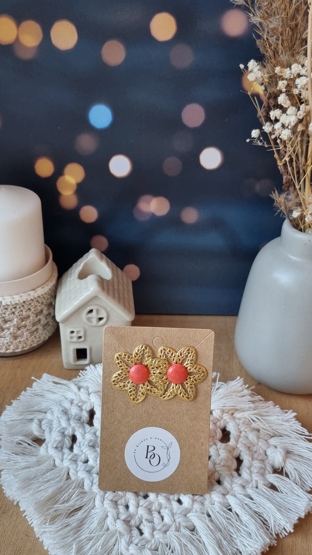 Boucles d'oreilles Mathilde