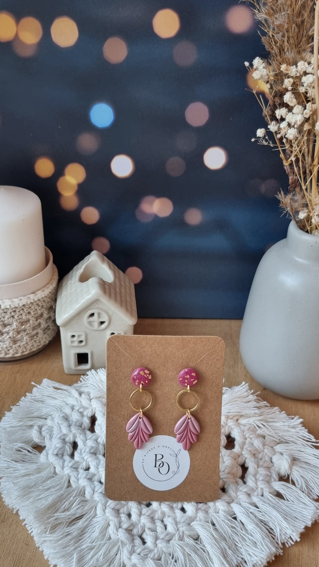 Boucles d'oreilles Maylis