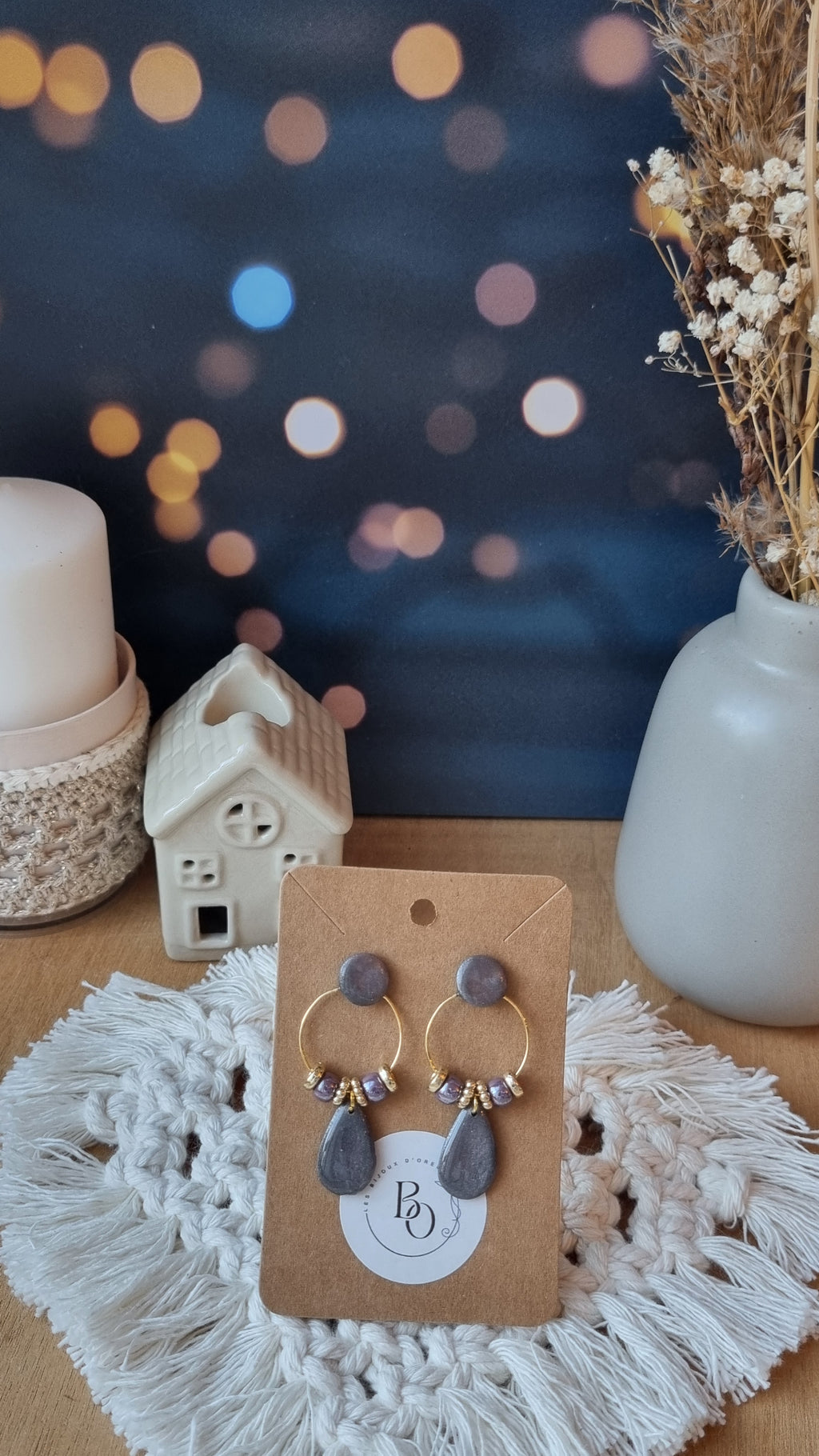 Boucles d'oreilles Marthe