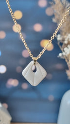 Collier Calais beige