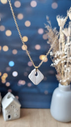 Collier Calais beige