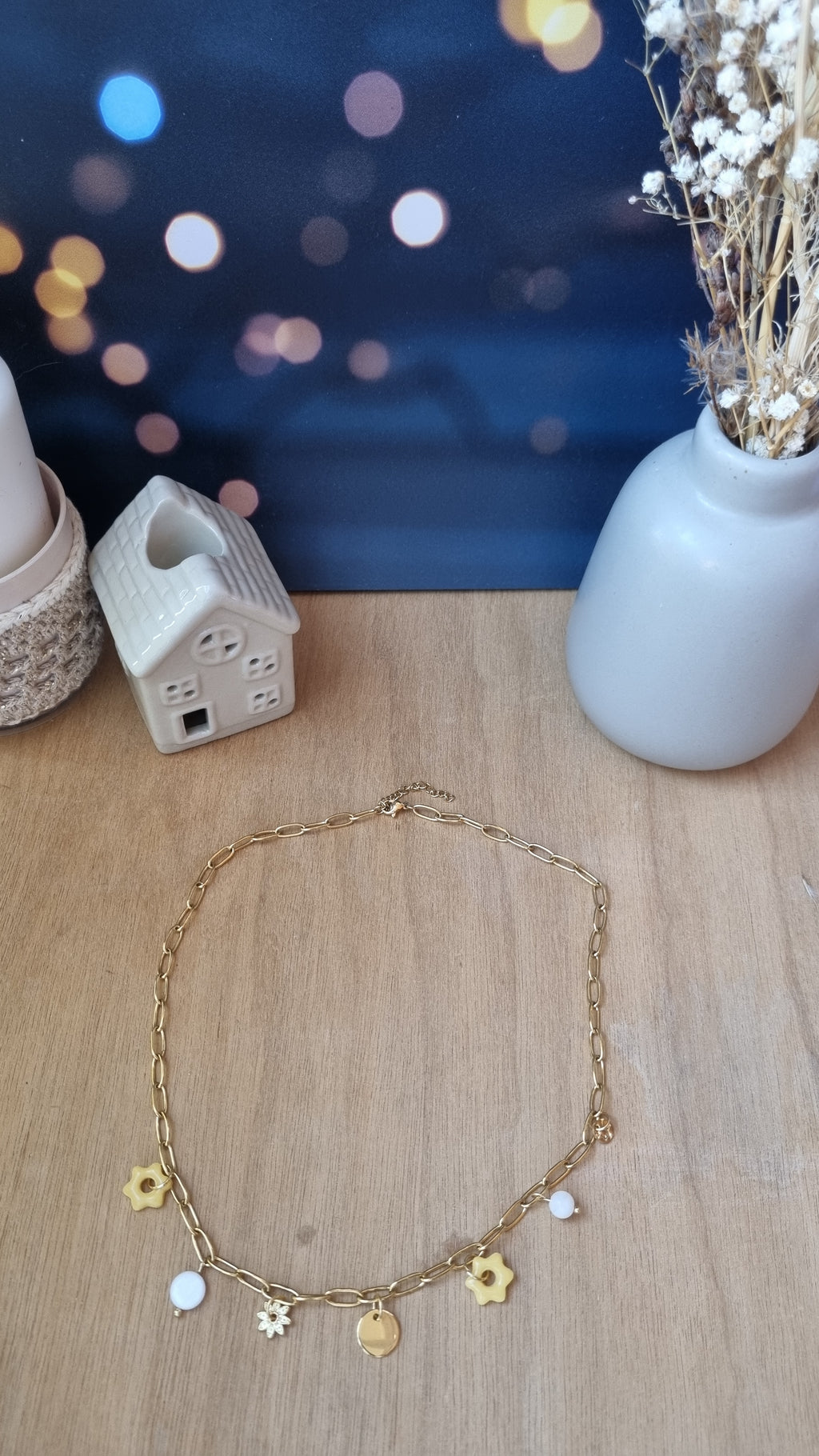 Collier Cantien jaune