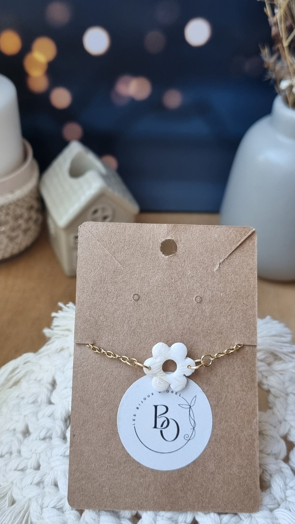 Bracelet Barthélémy blanc