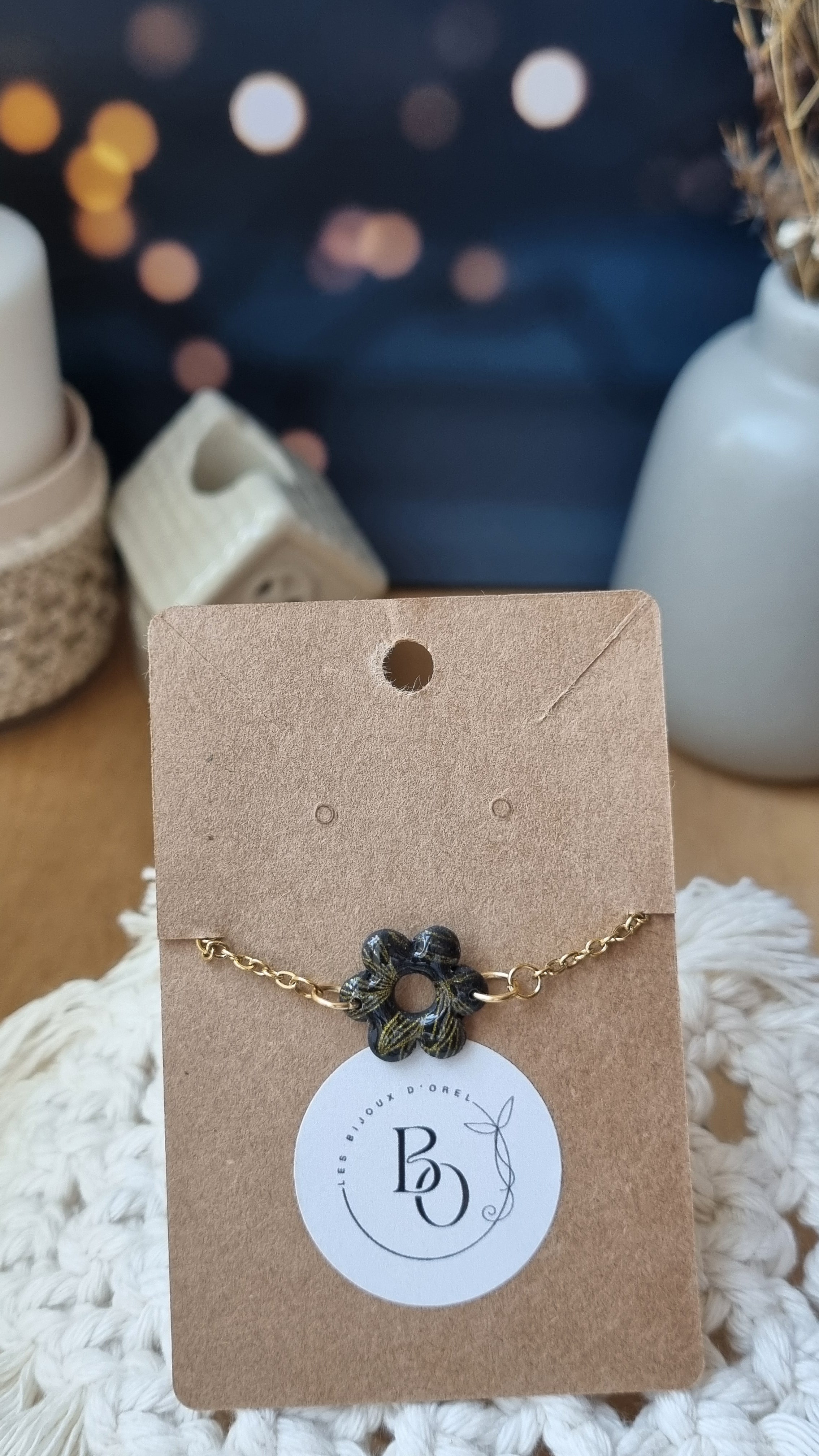 Bracelet Barthélémy noir