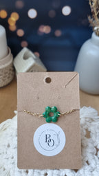 Bracelet Barthélémy vert sapin