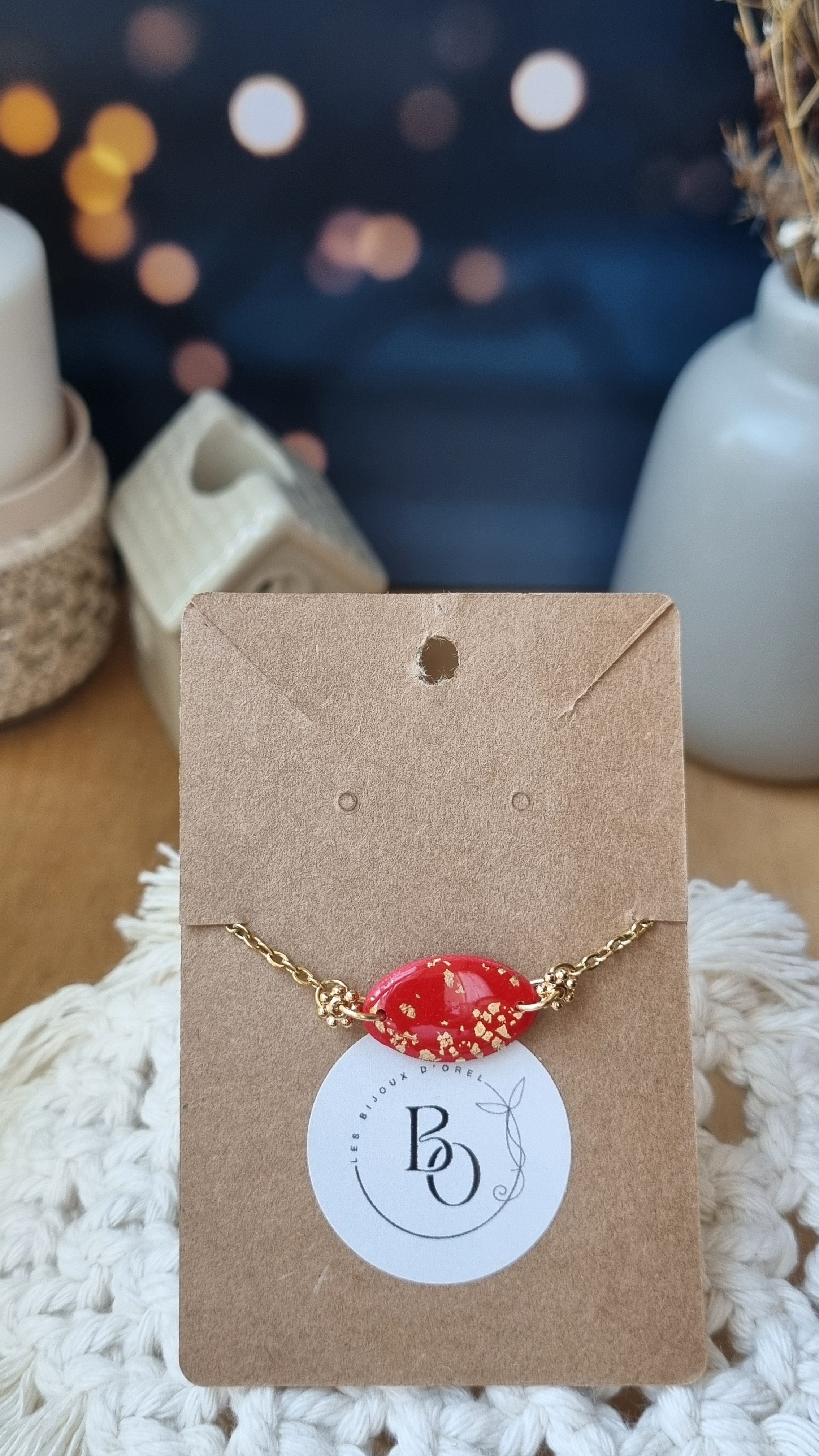 Bracelet Balthazar rouge