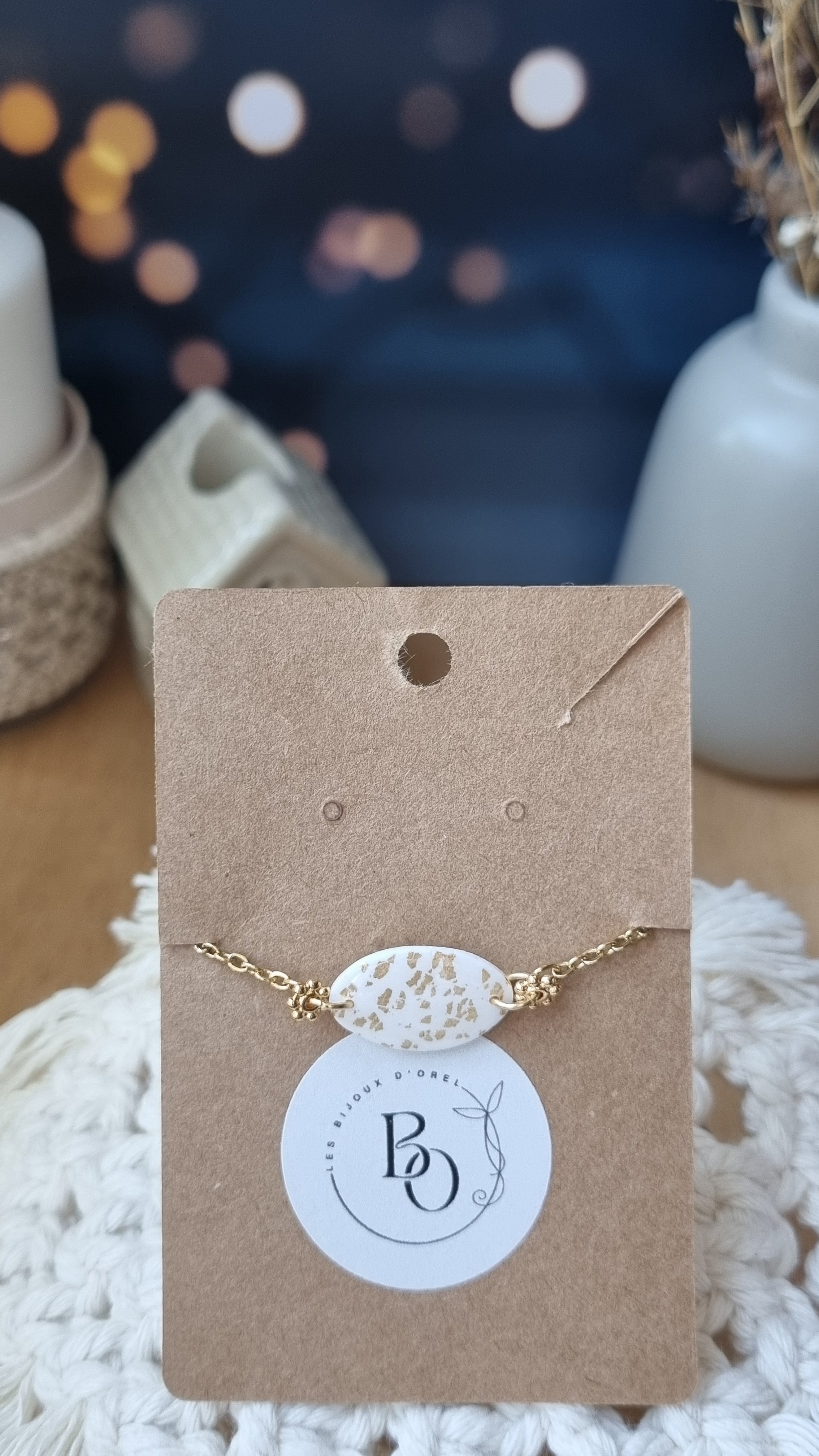 Bracelet Balthazar blanc