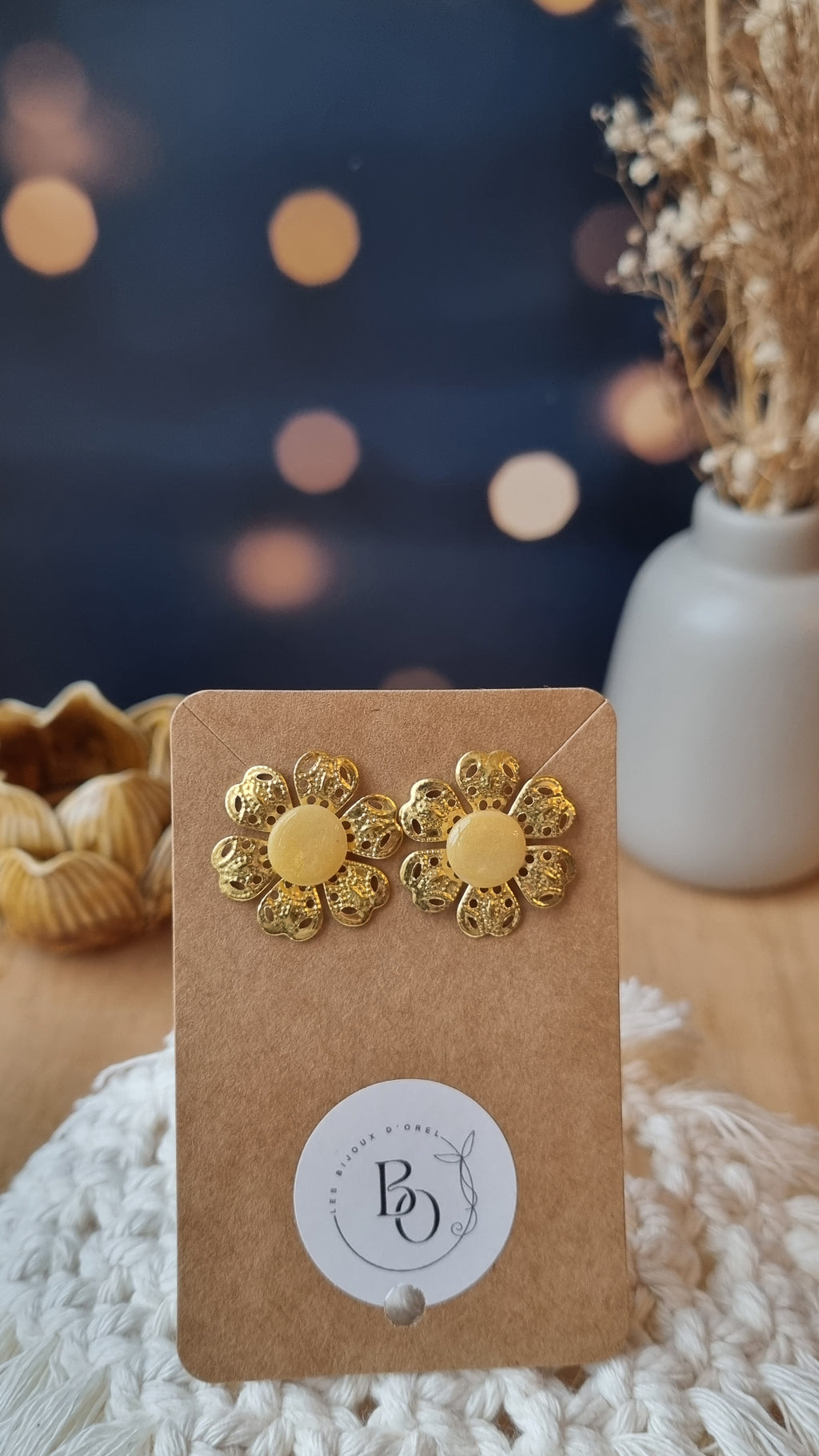 Boucles d'oreilles Mélina