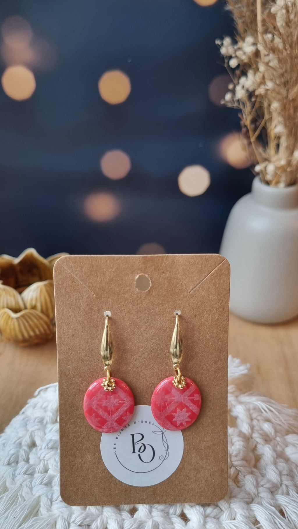 Boucles d'oreilles Maxent