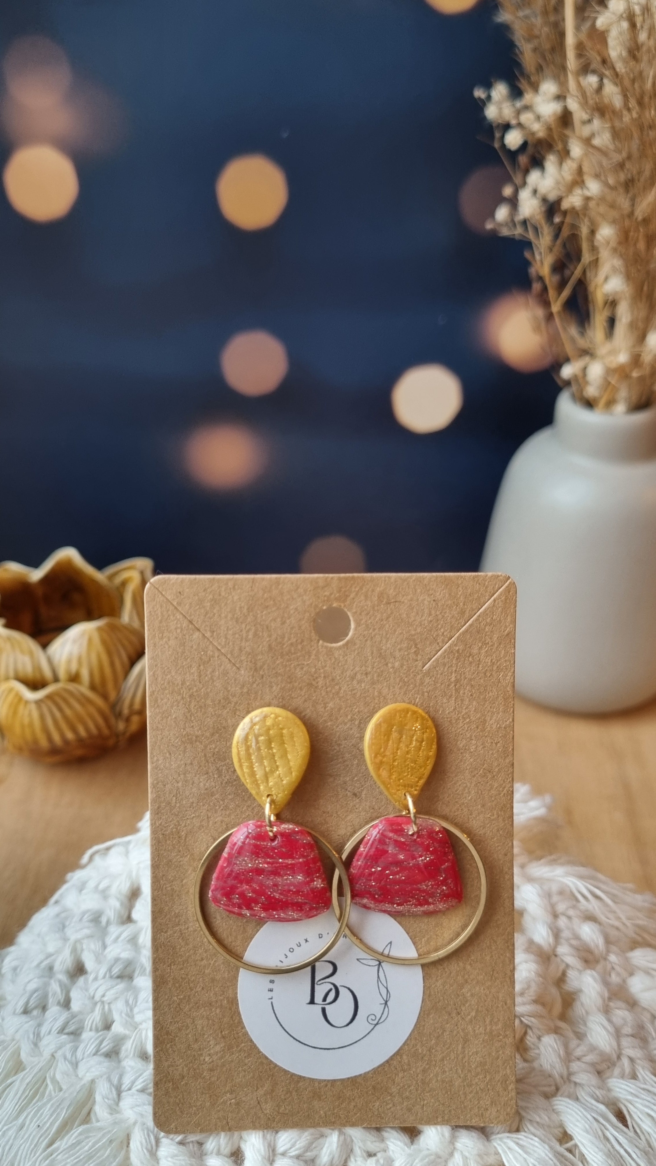 Boucles d'oreilles Malik