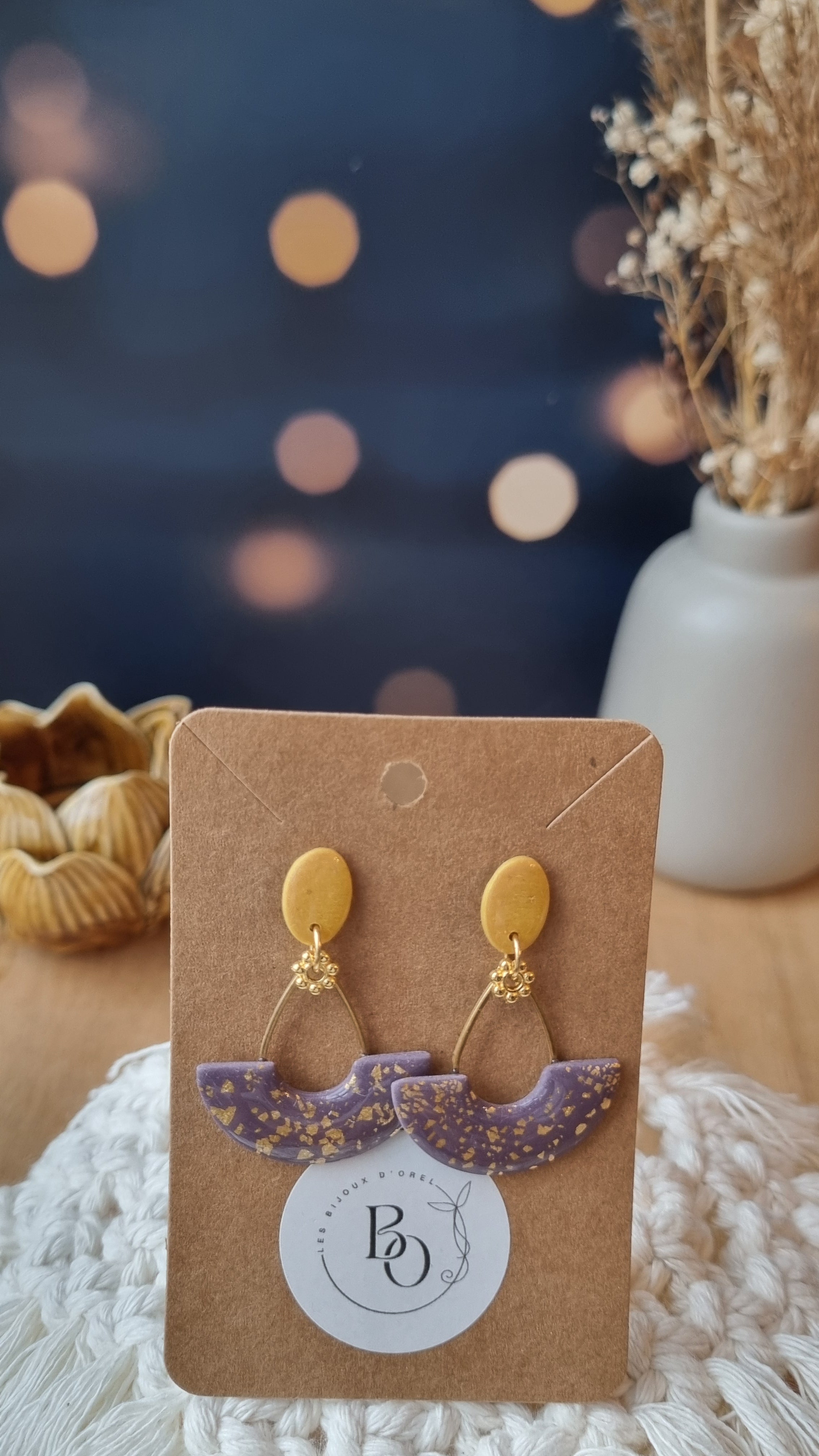 Boucles d'oreilles Martine