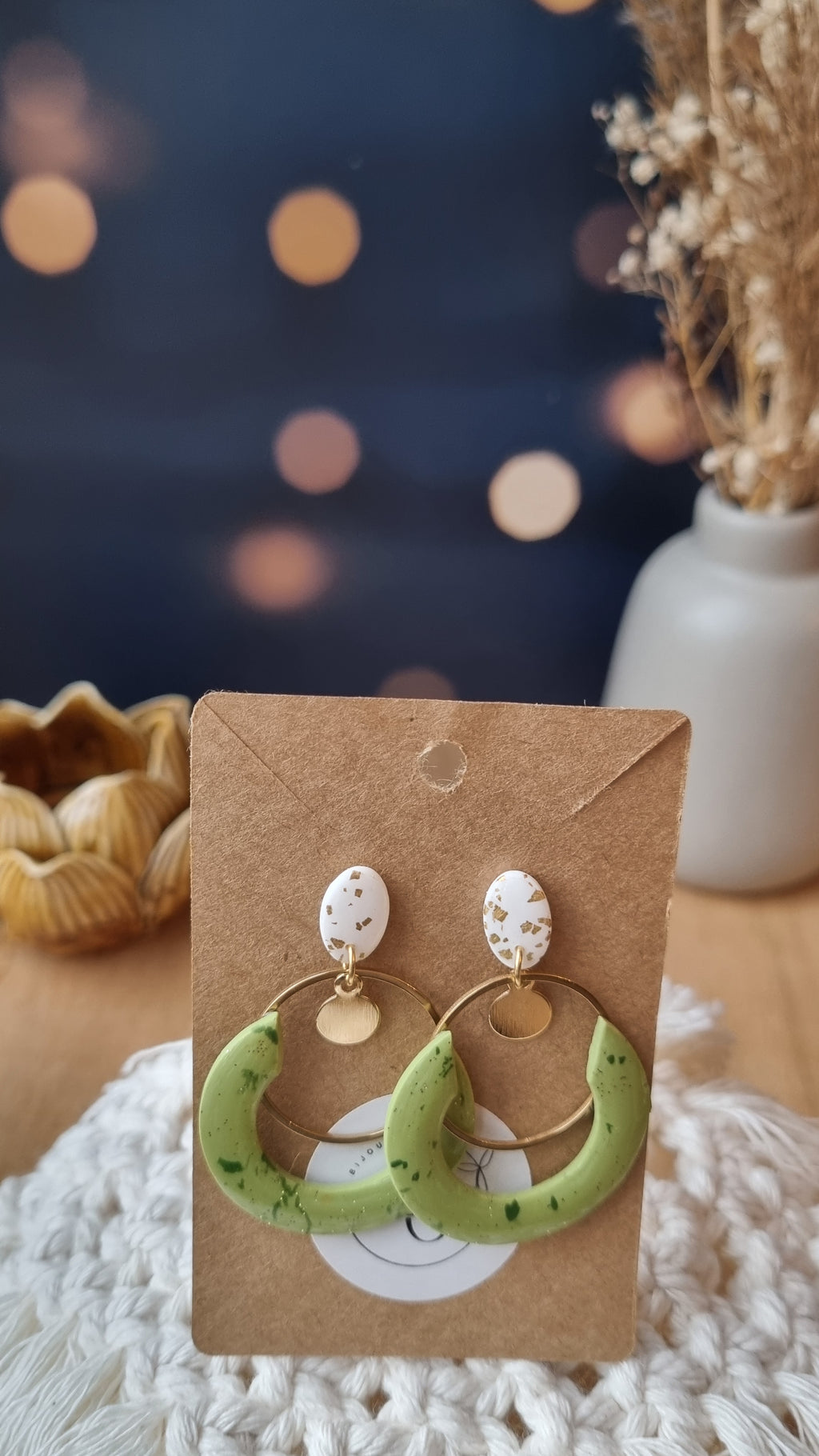 Boucles d'oreilles Mélisande