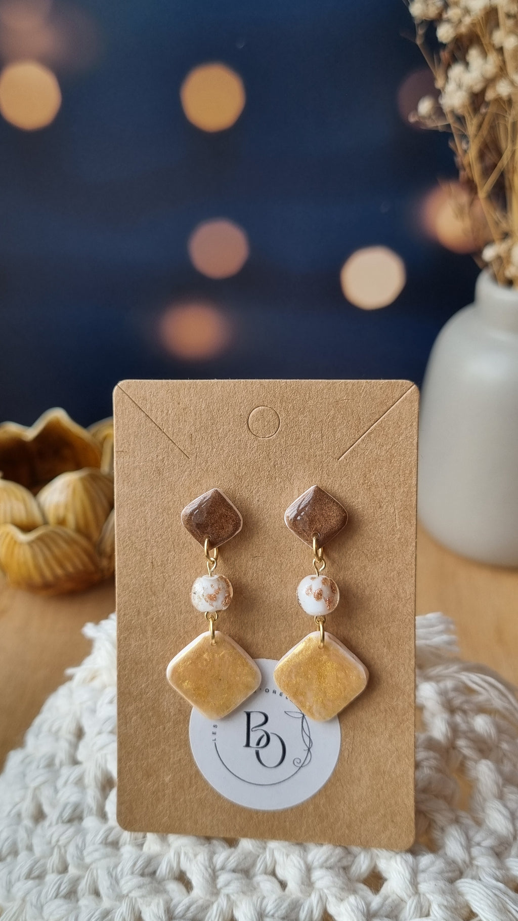 Boucles d'oreilles Terrya