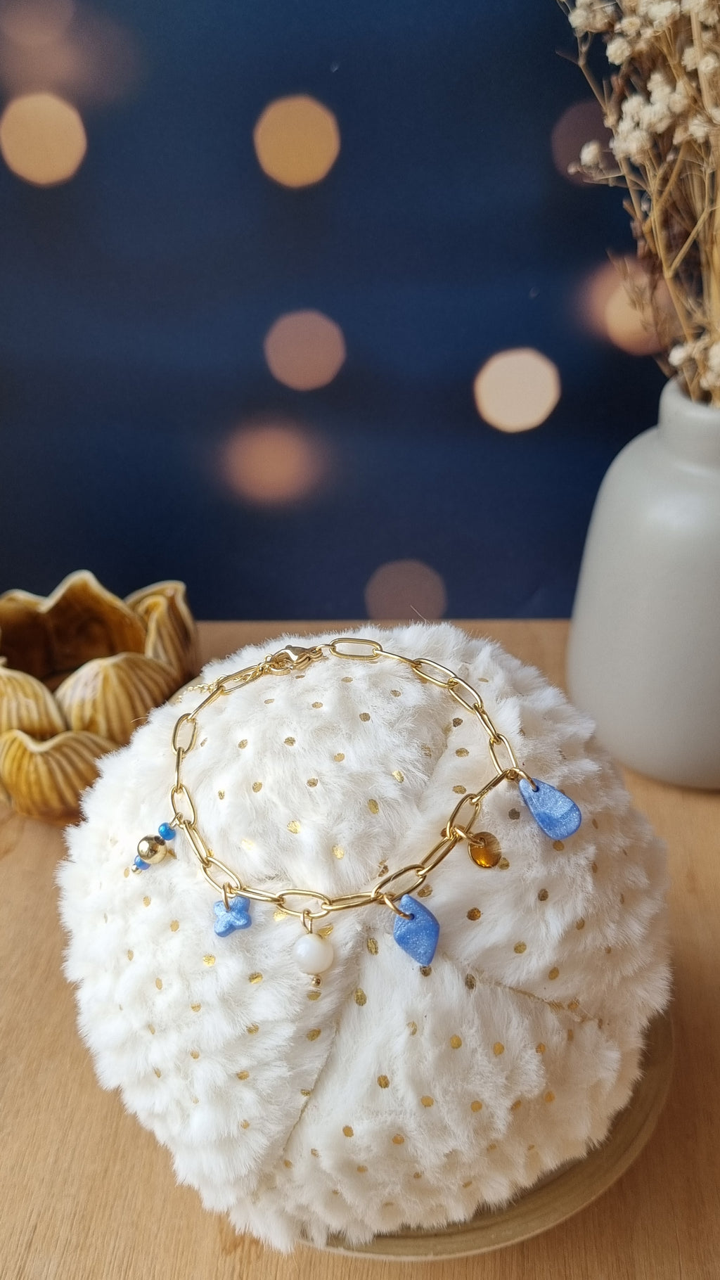 Bracelet Baruck bleu ciel