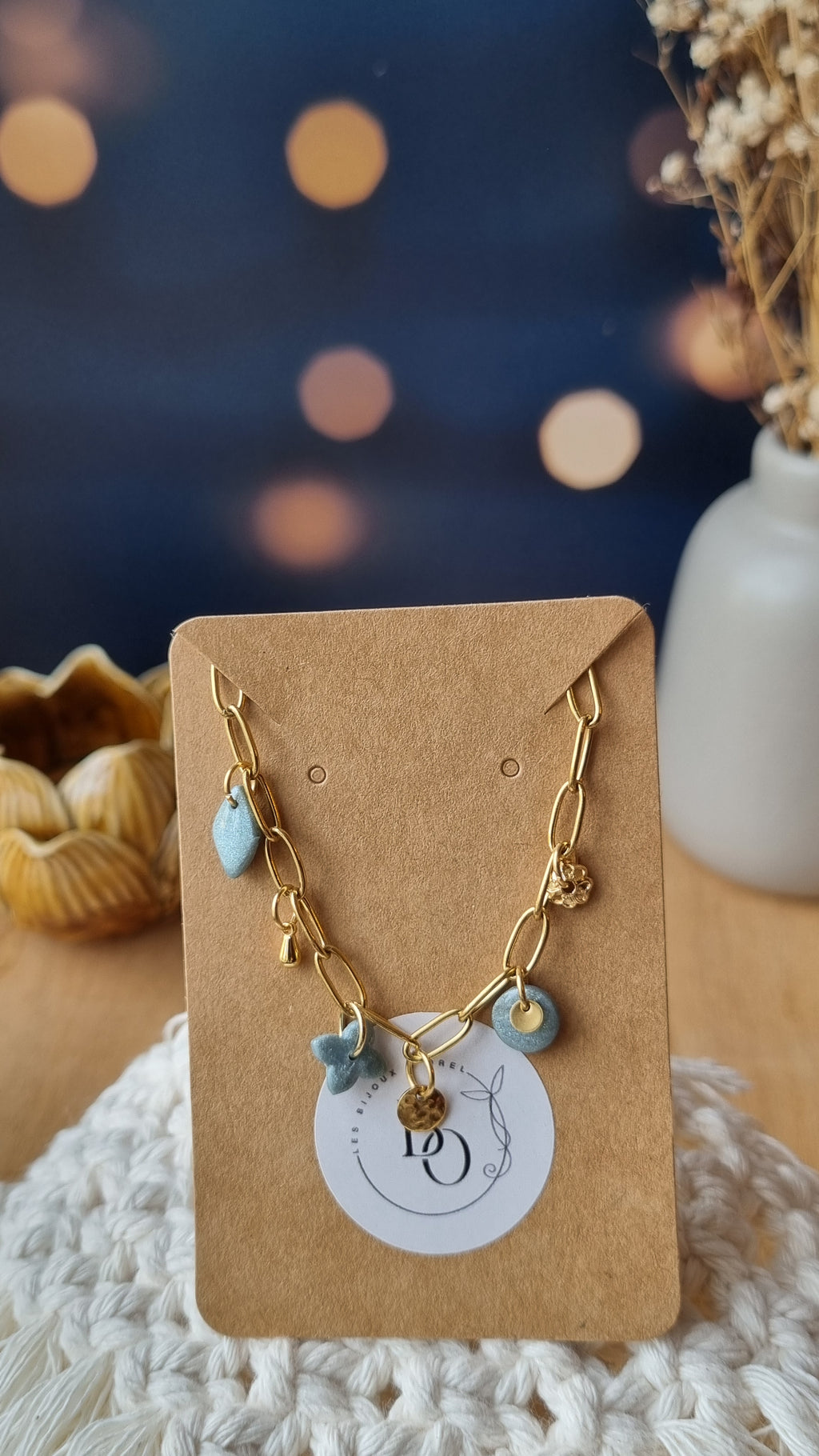 Bracelet Baruck vert nacré