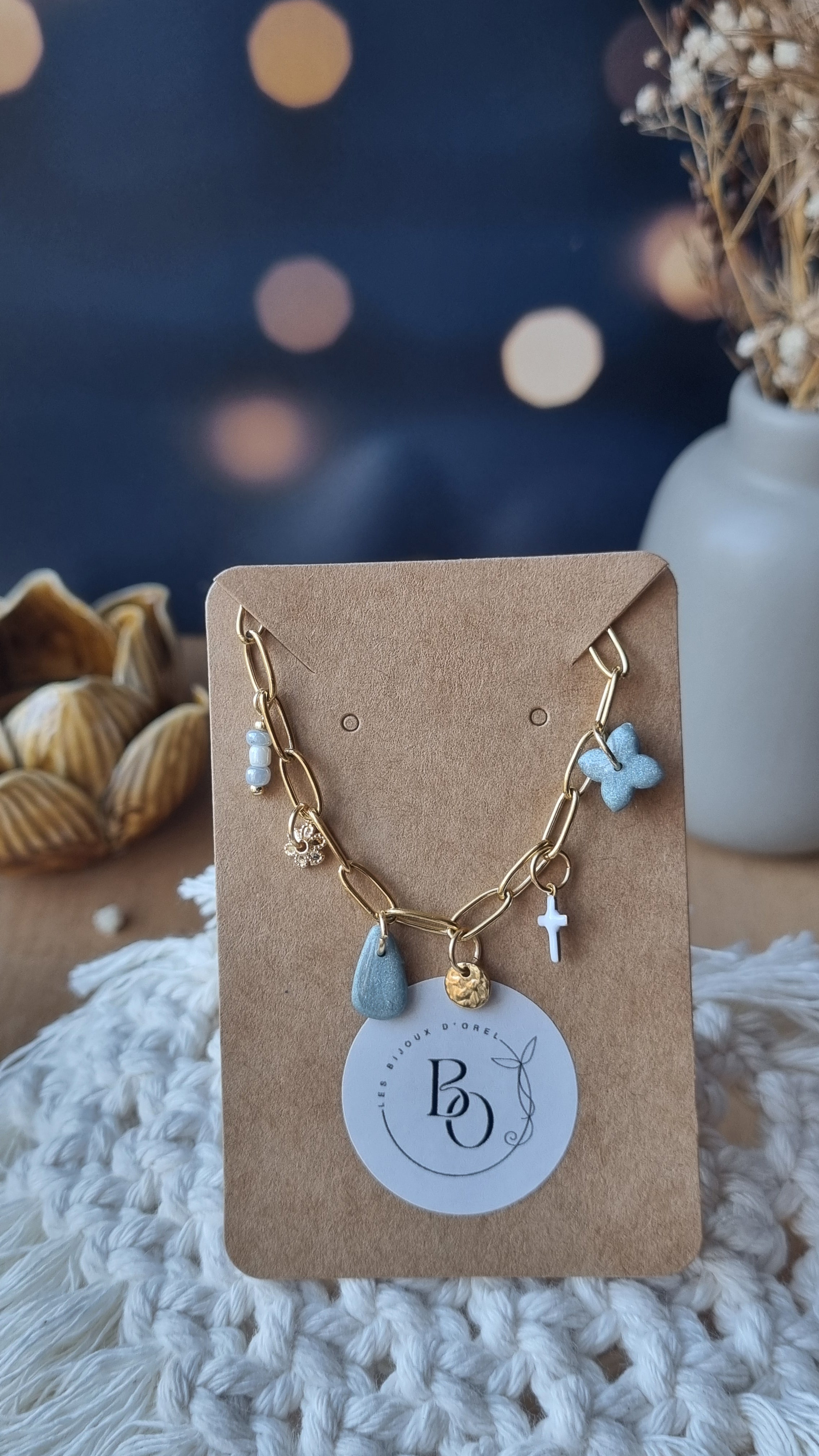 Bracelet Baruck vert nacré