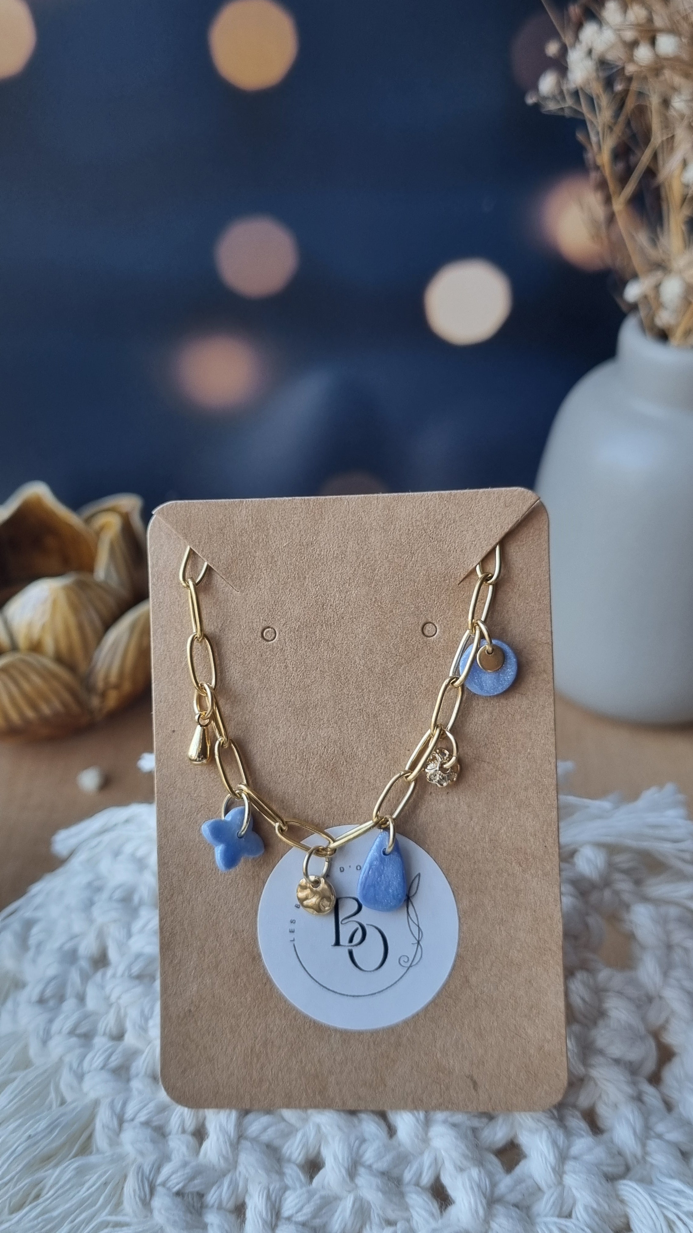 Bracelet Baruck bleu ciel 2