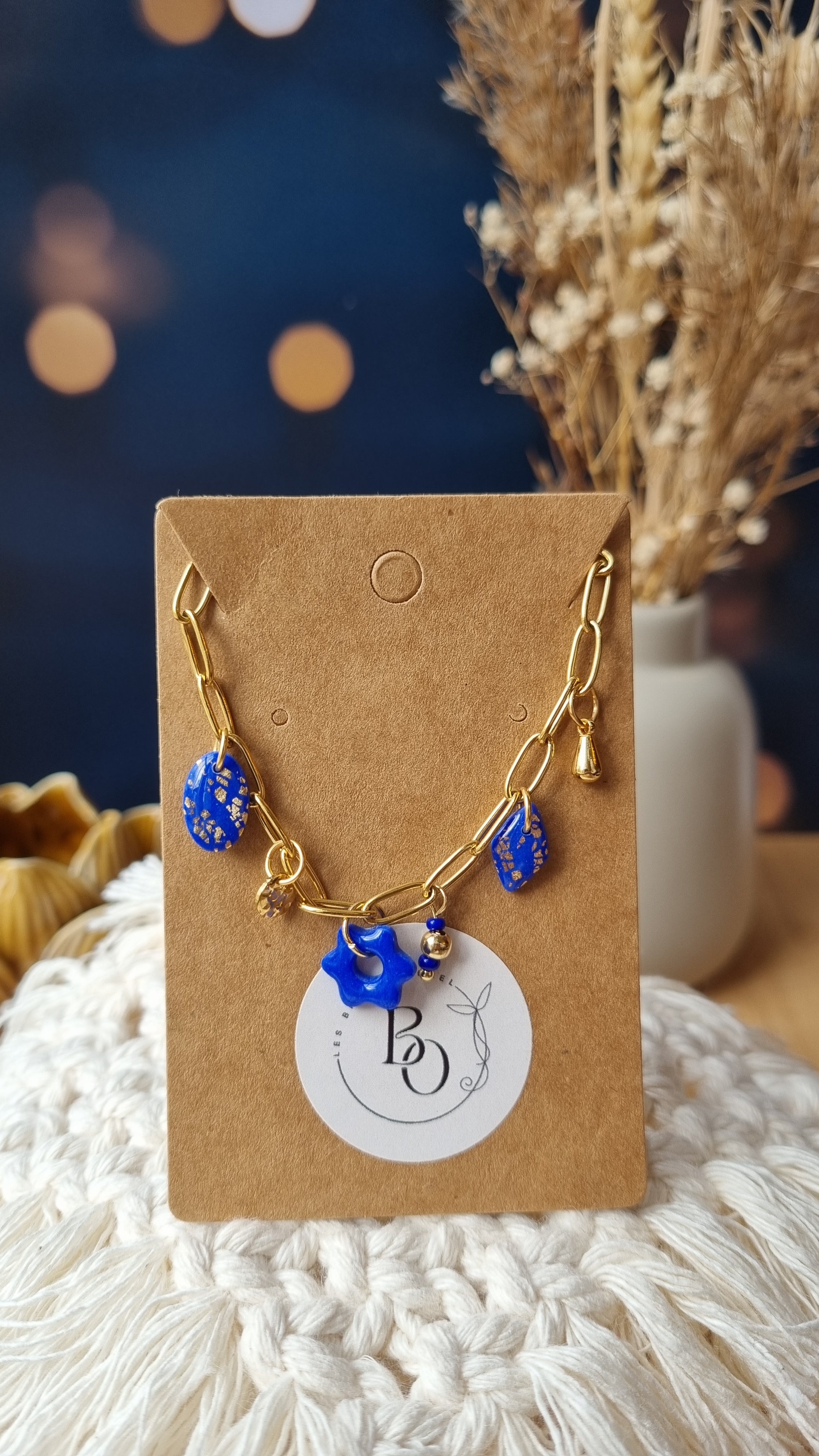 Bracelet Baruck bleu roi