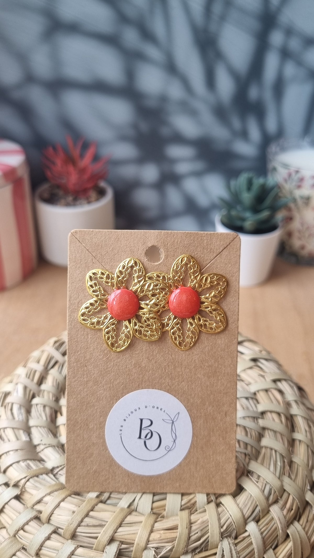Boucles d'oreilles Mathilde